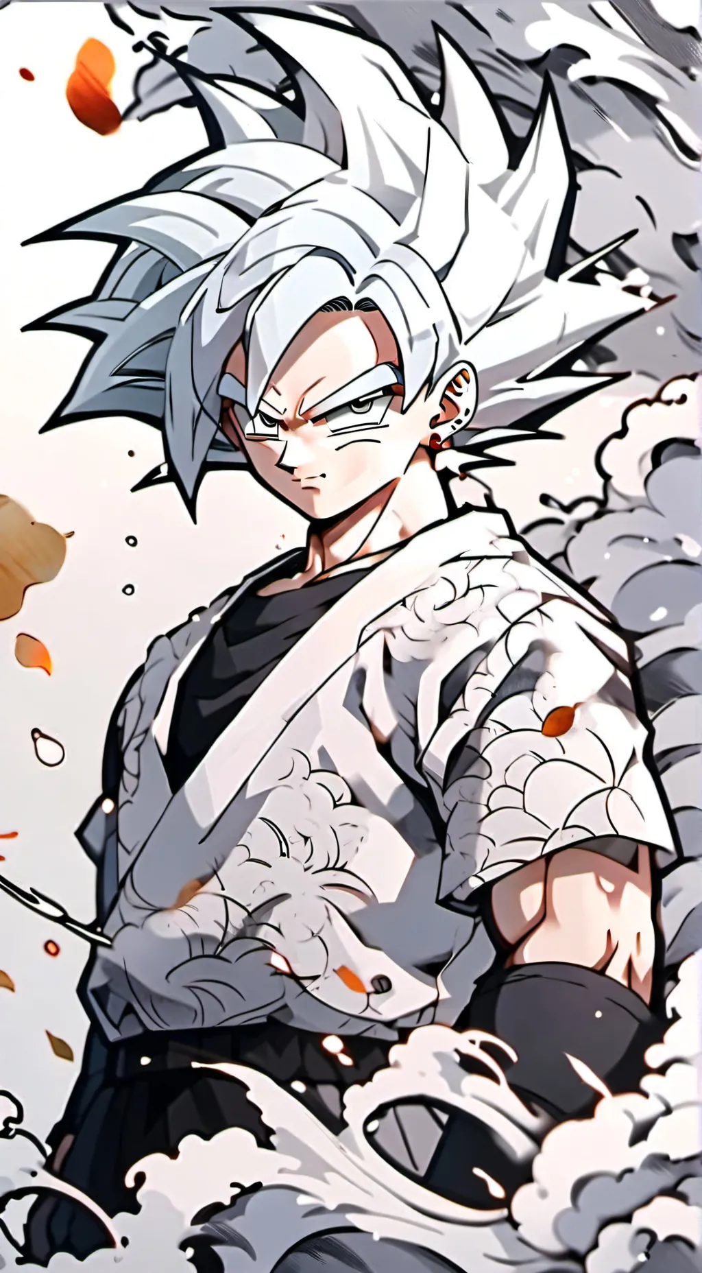 ai character: DBZ reacts to sus background