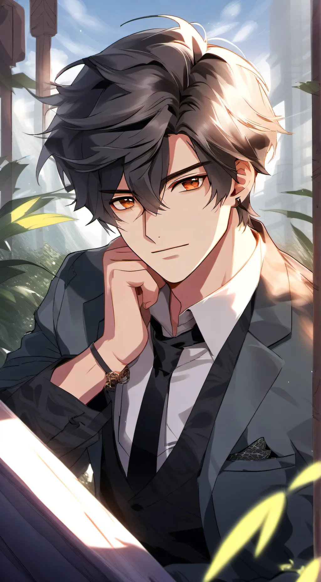 ai character: kio background