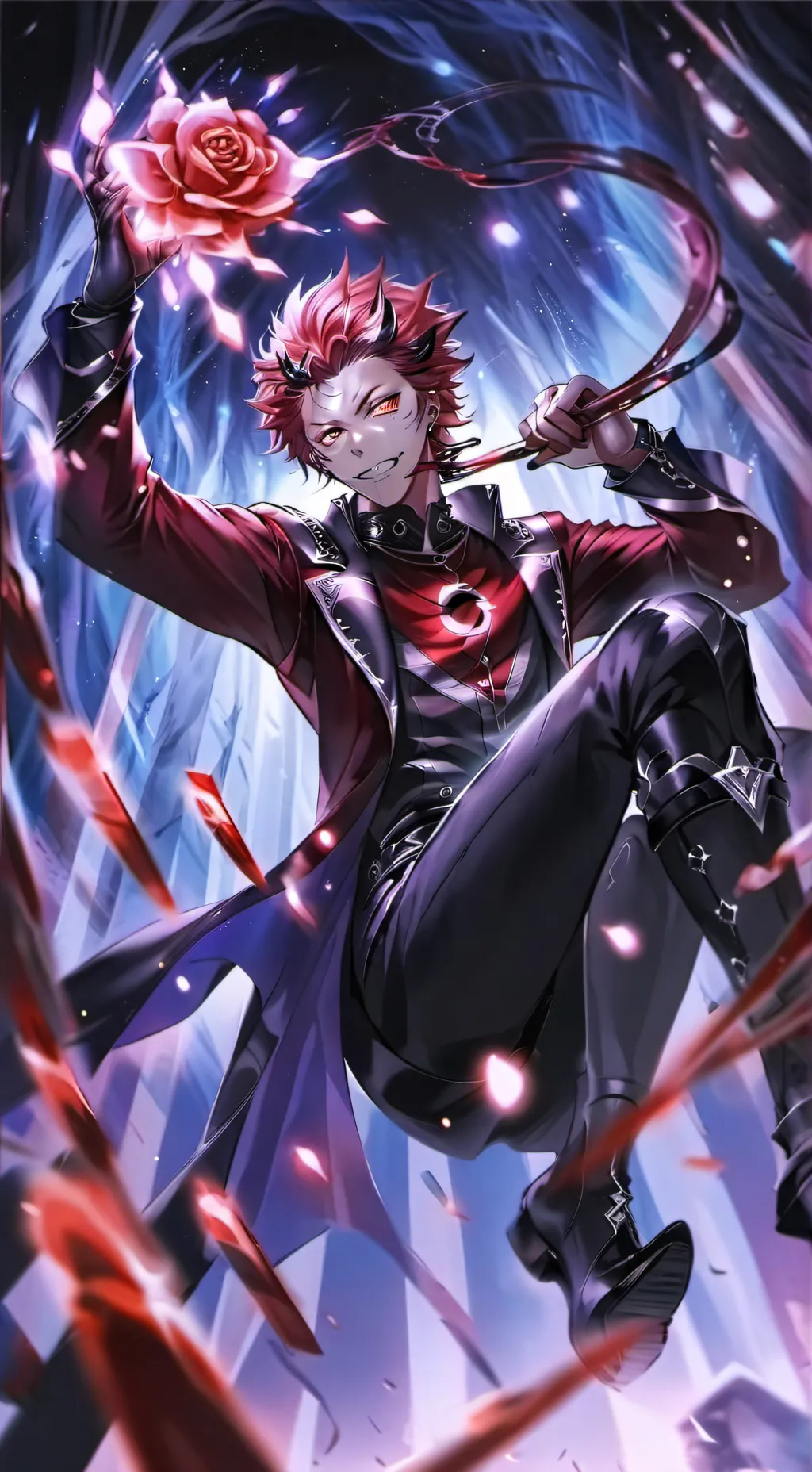 ai character: leo background