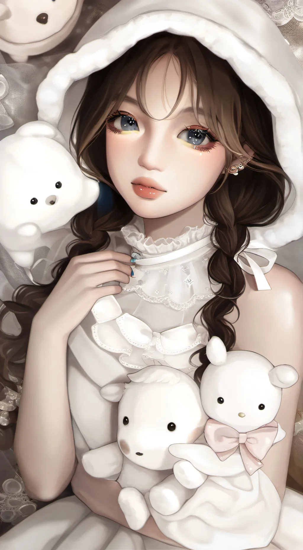 ai character: Lilou background