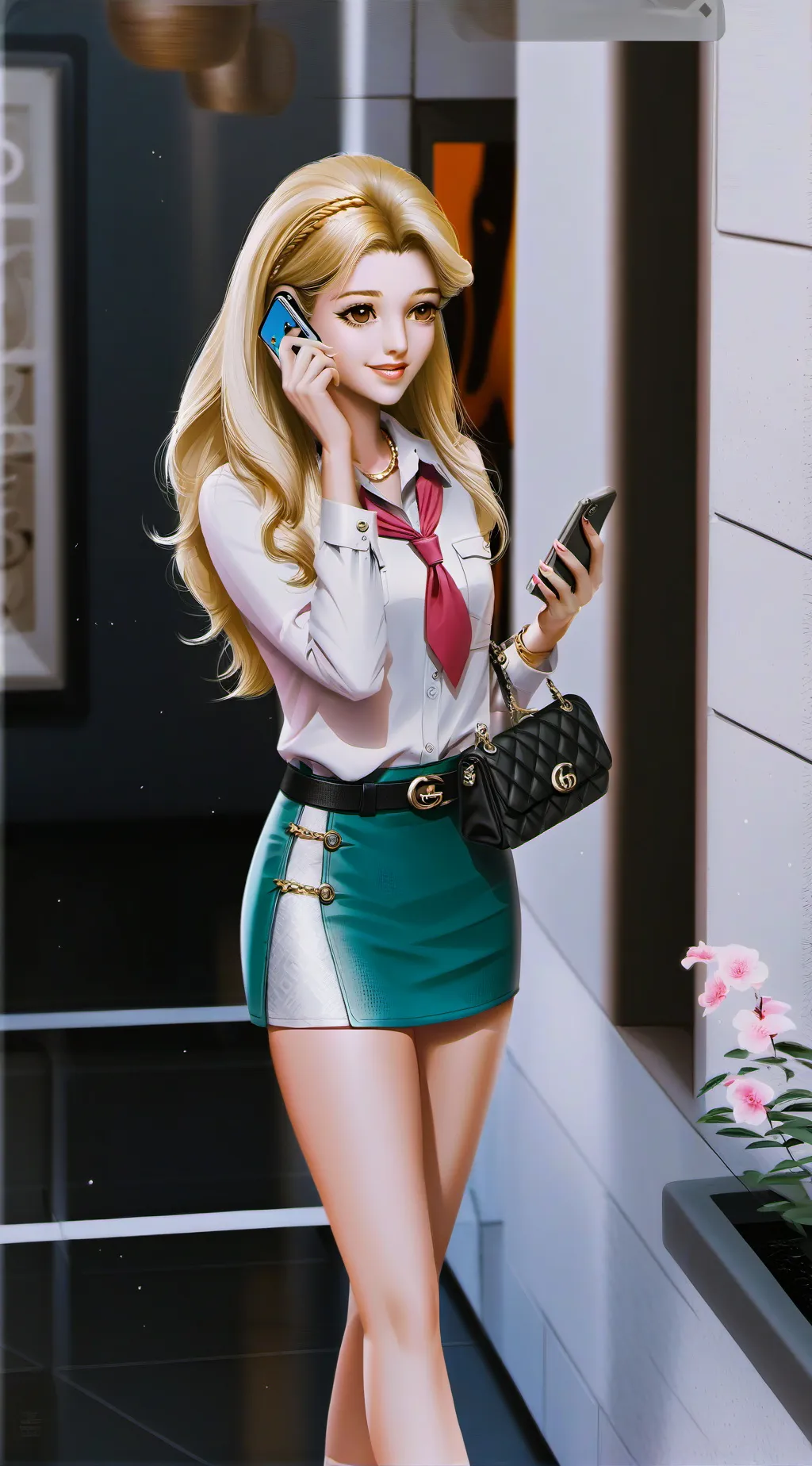 ai character: Arabelle background