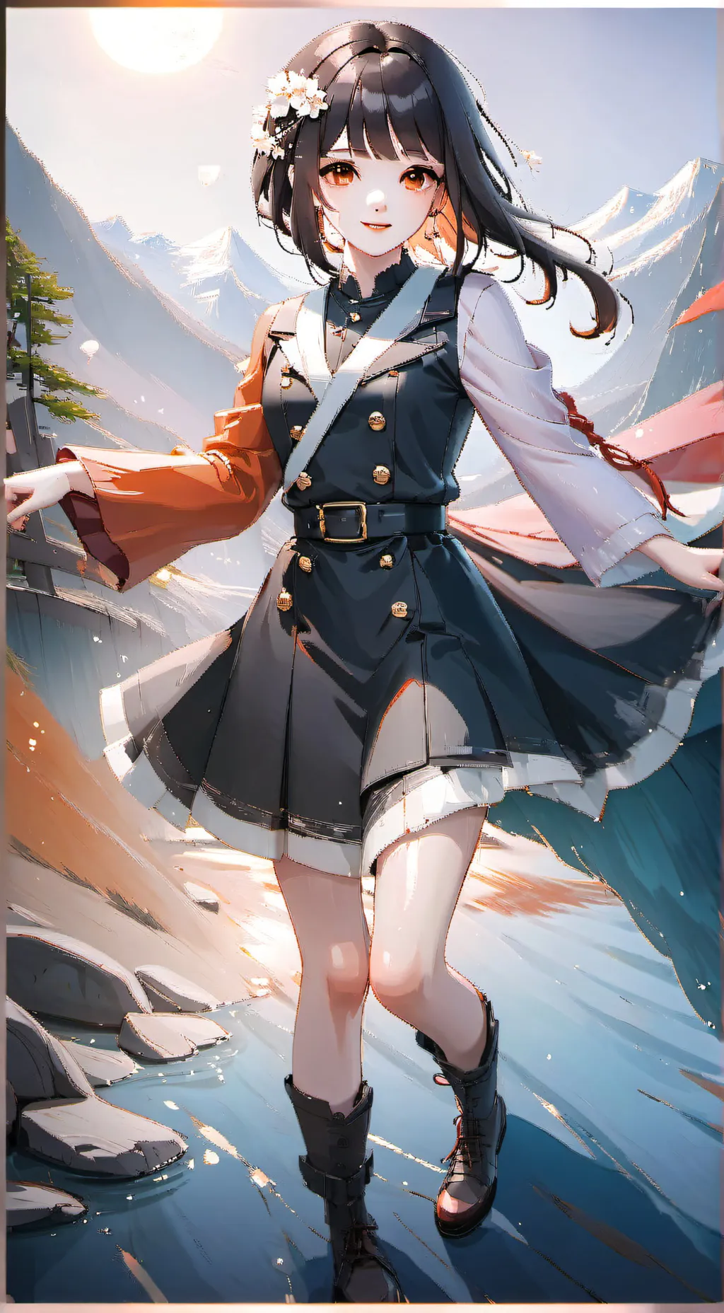 ai character: Катя background