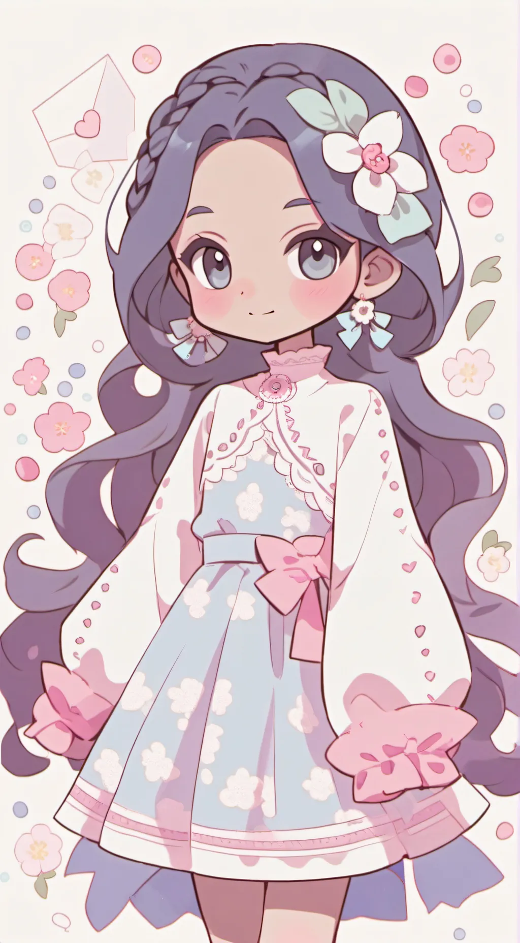 ai character: Sky  background