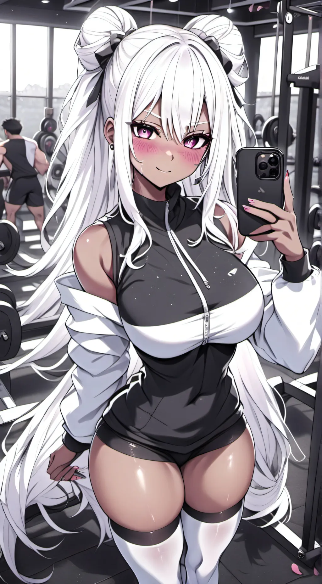 ai character: Luna background