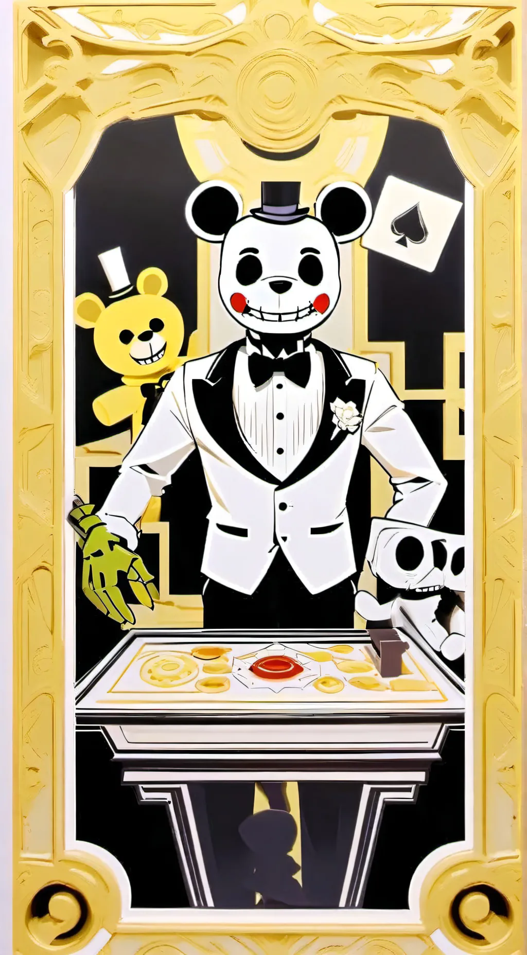 ai character: fnaf background