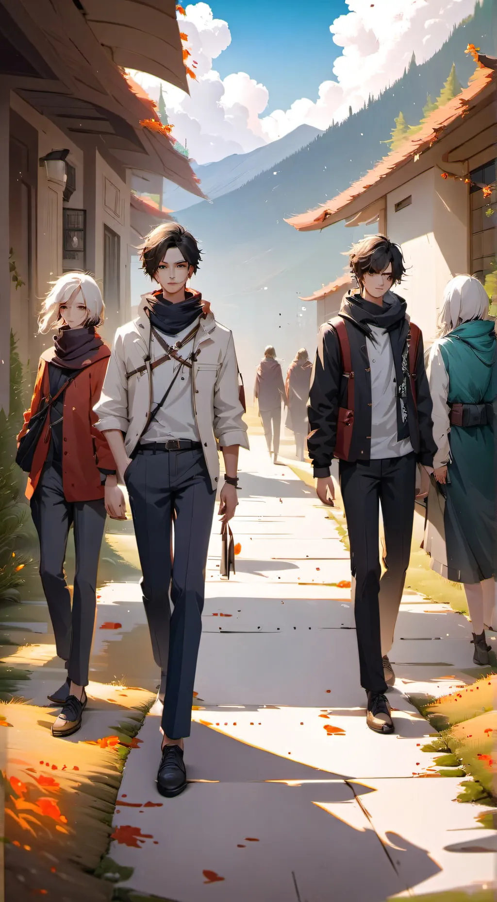 ai character: Le gang background