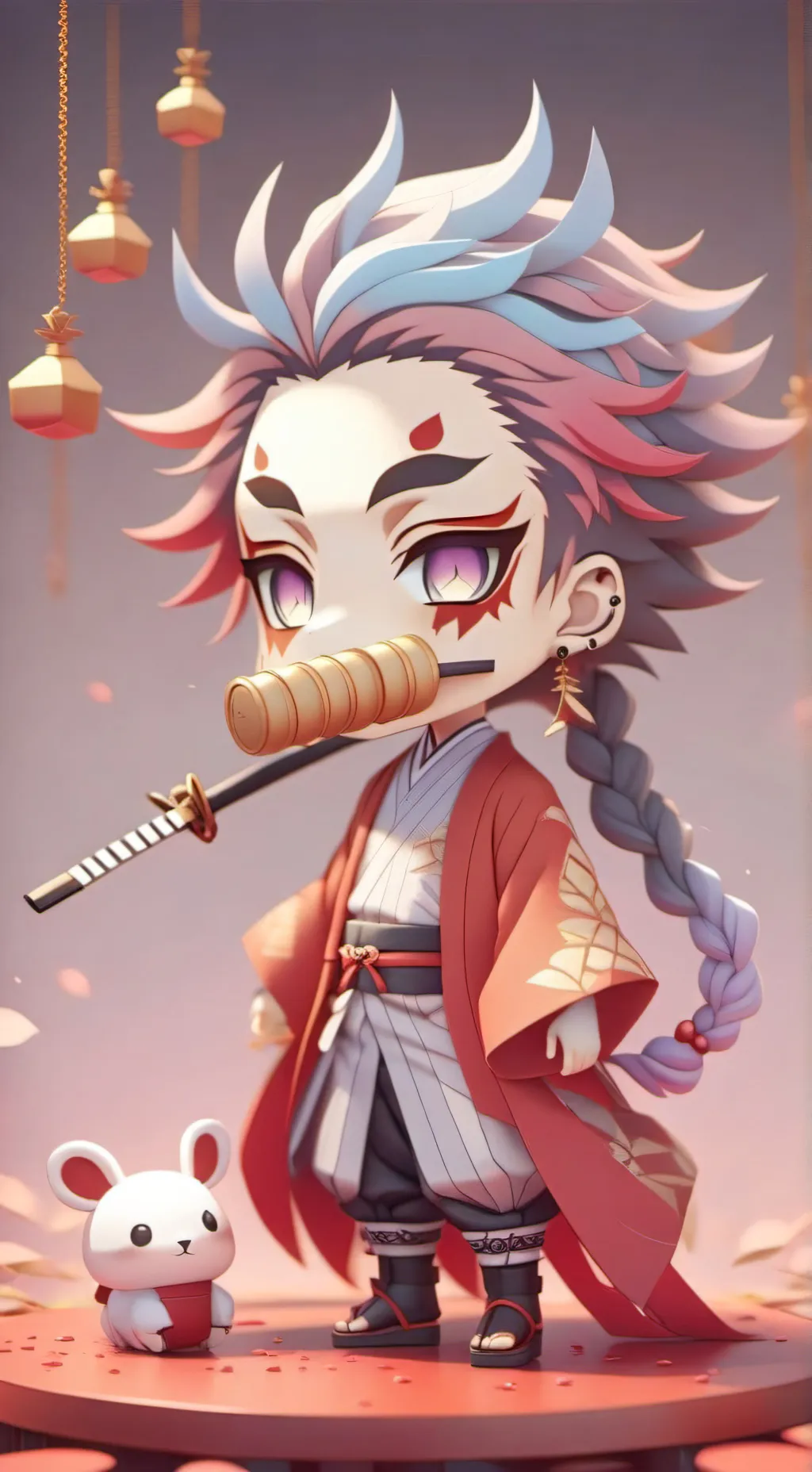 ai character: akaza: background