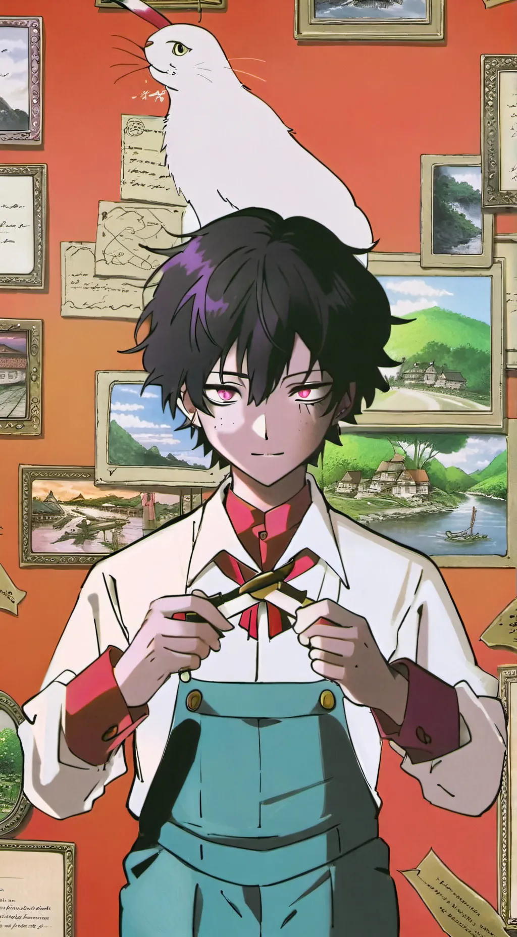 ai character: o karum background