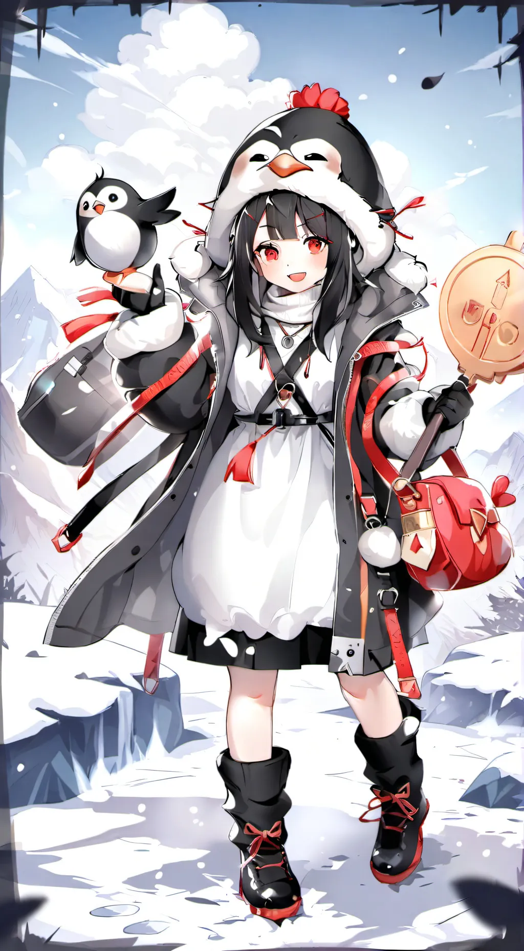 ai character: Summer  background