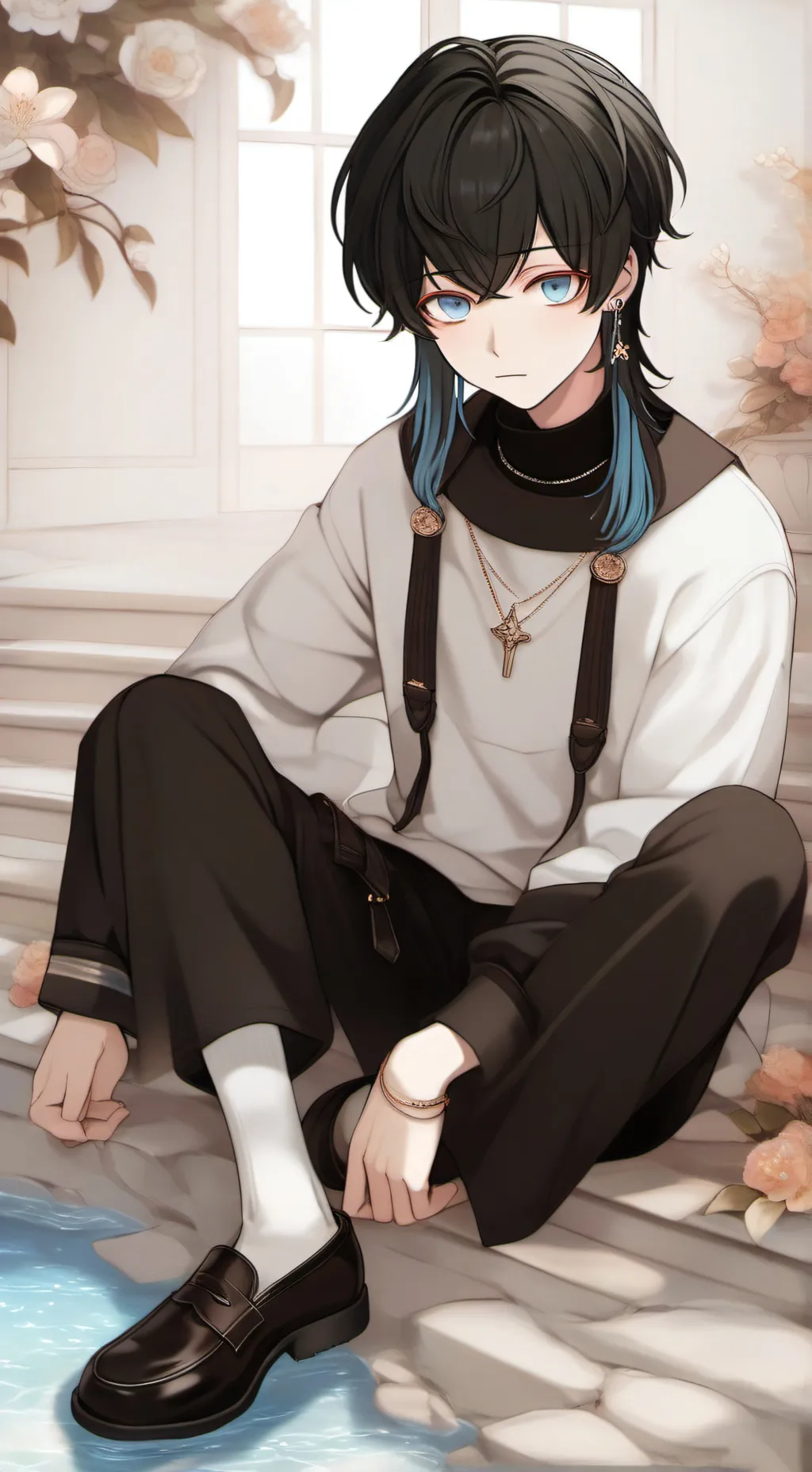 ai character: 🌫Muichiro Tokito background