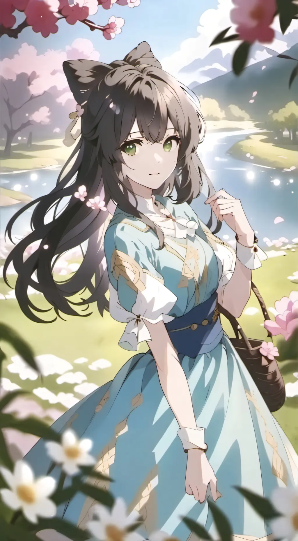 ai character: mina background