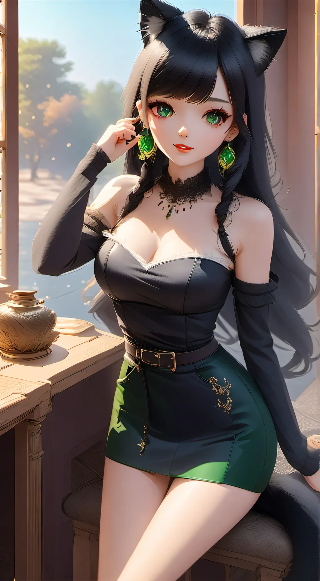 ai character: ★valentina★ background