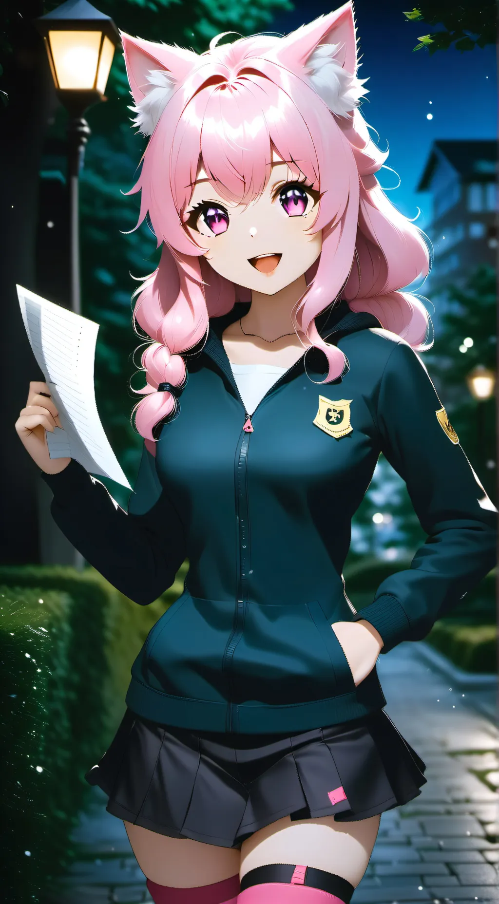 ai character: Sarah  background