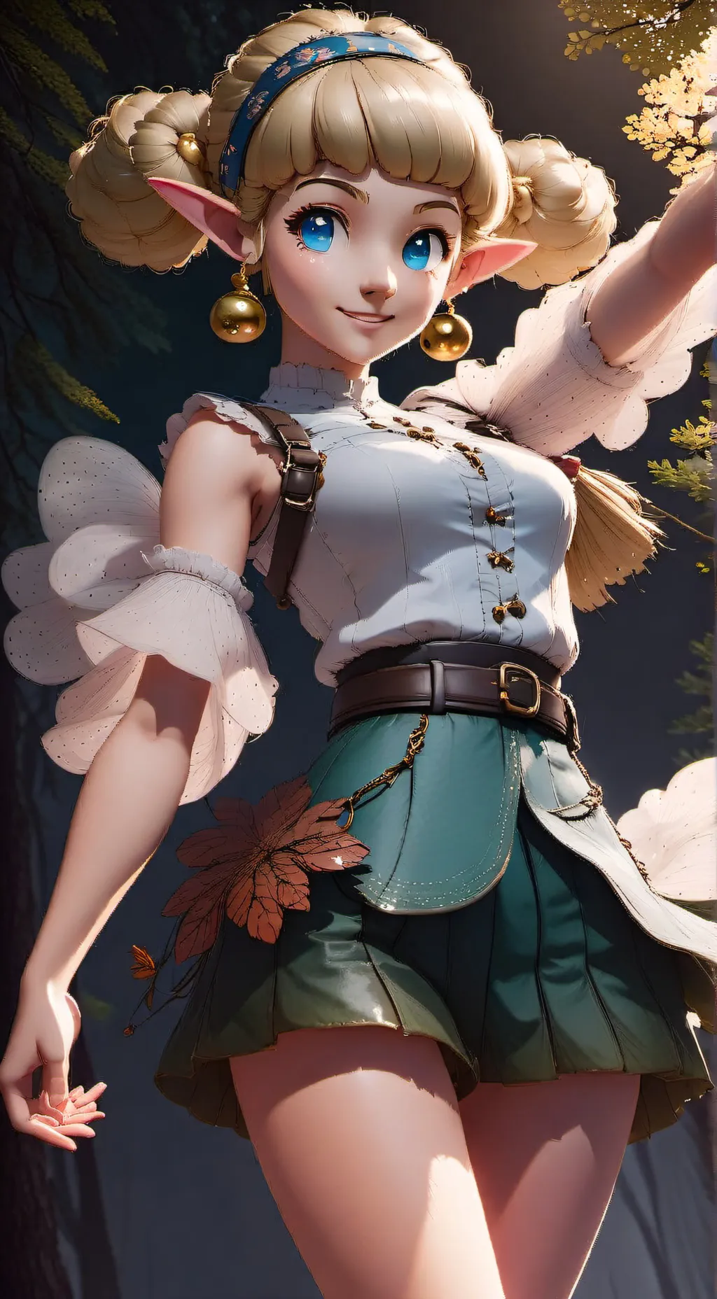 ai character: Fado (TLOZ OOT) background