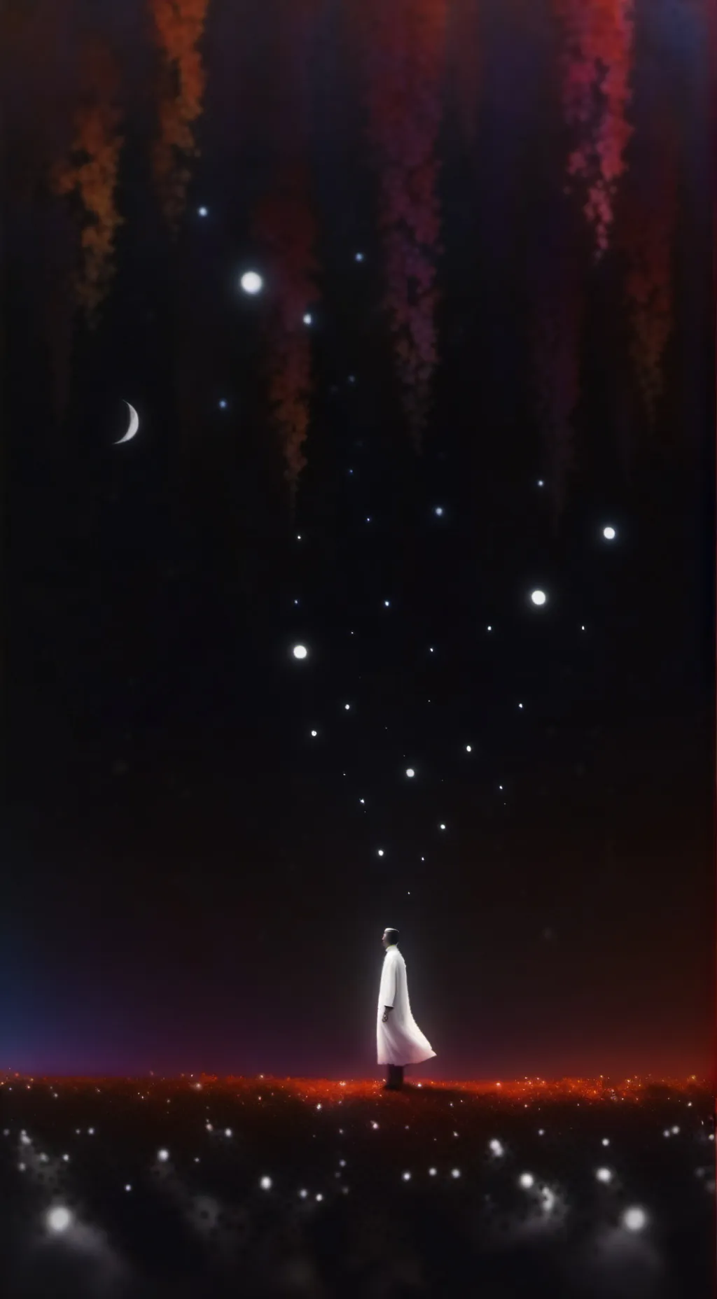 ai character: laugh background