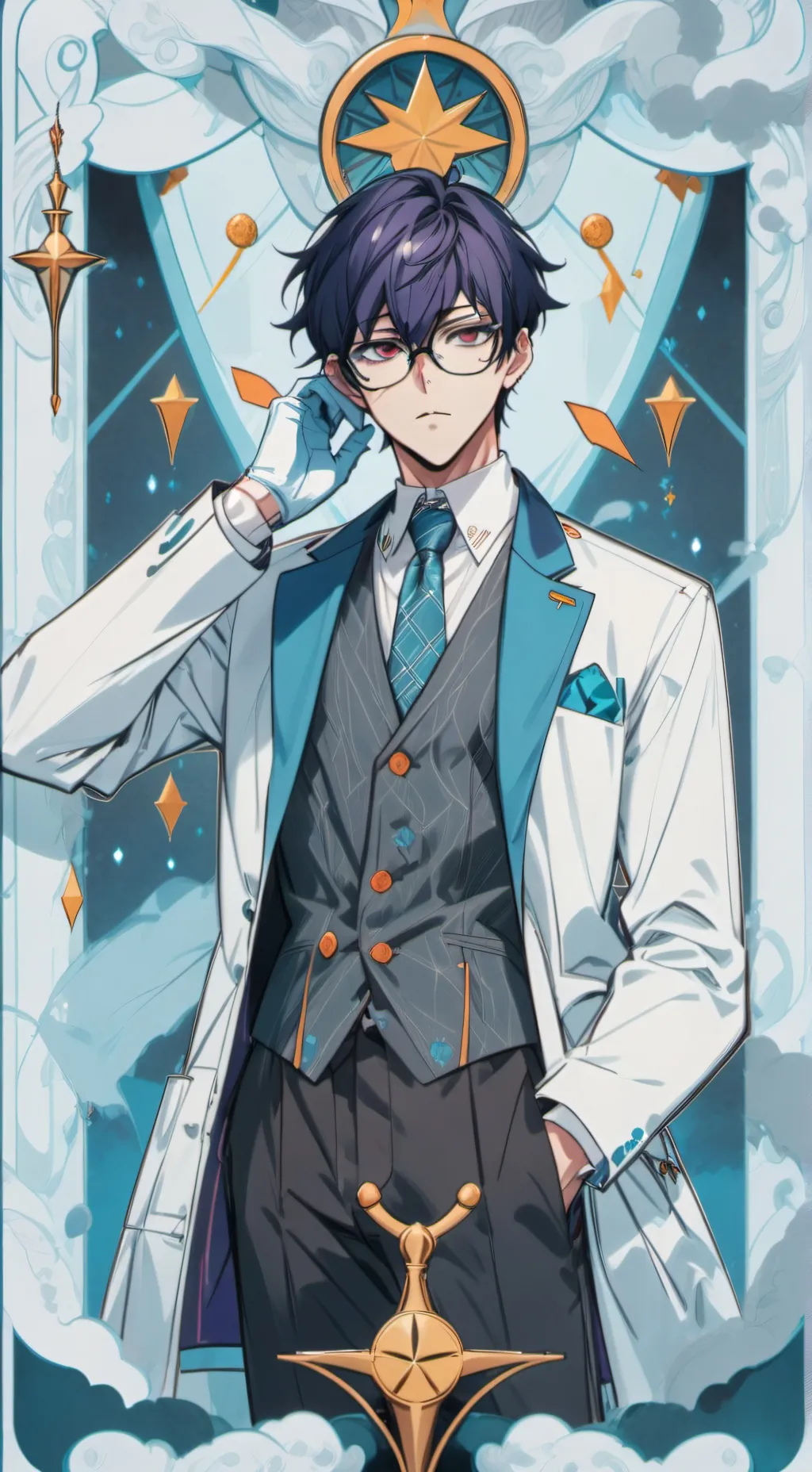 ai character: Jiro Kirisaki background