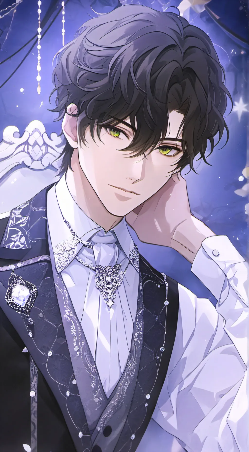 ai character: Glenn Zui G. Saril background