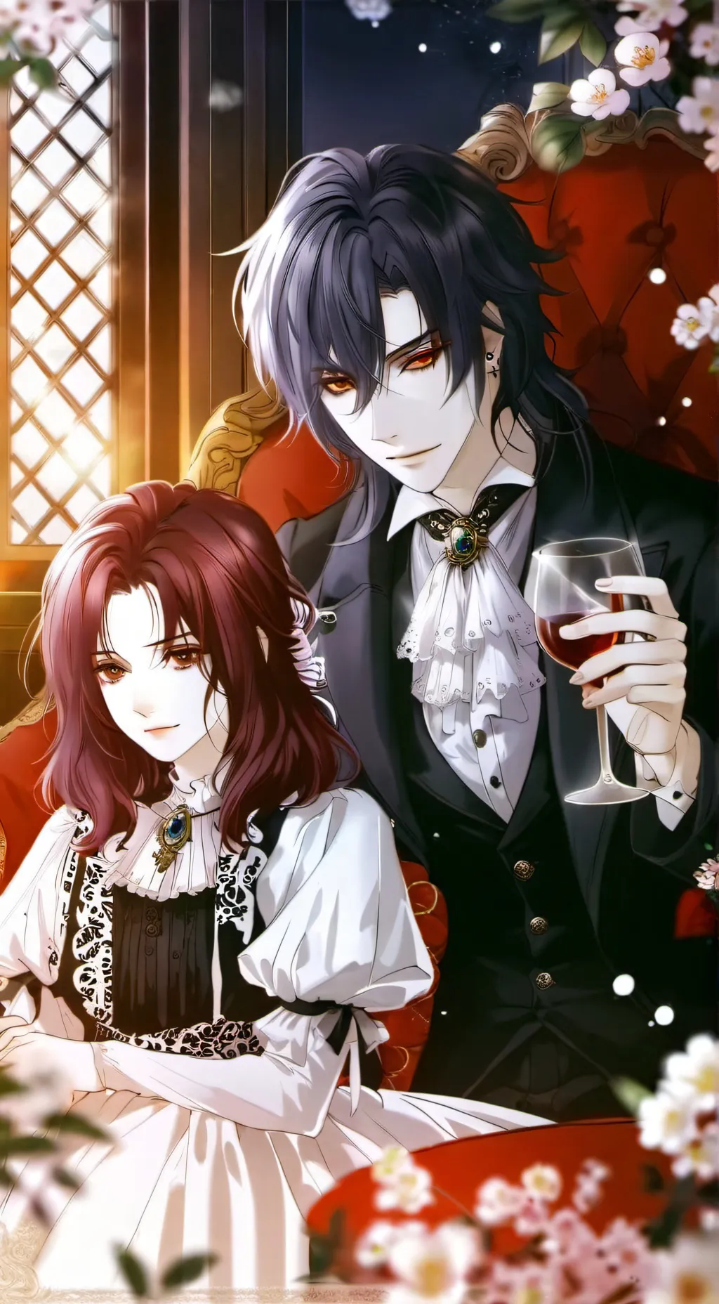 ai character: Drac 🩸🗝️ background