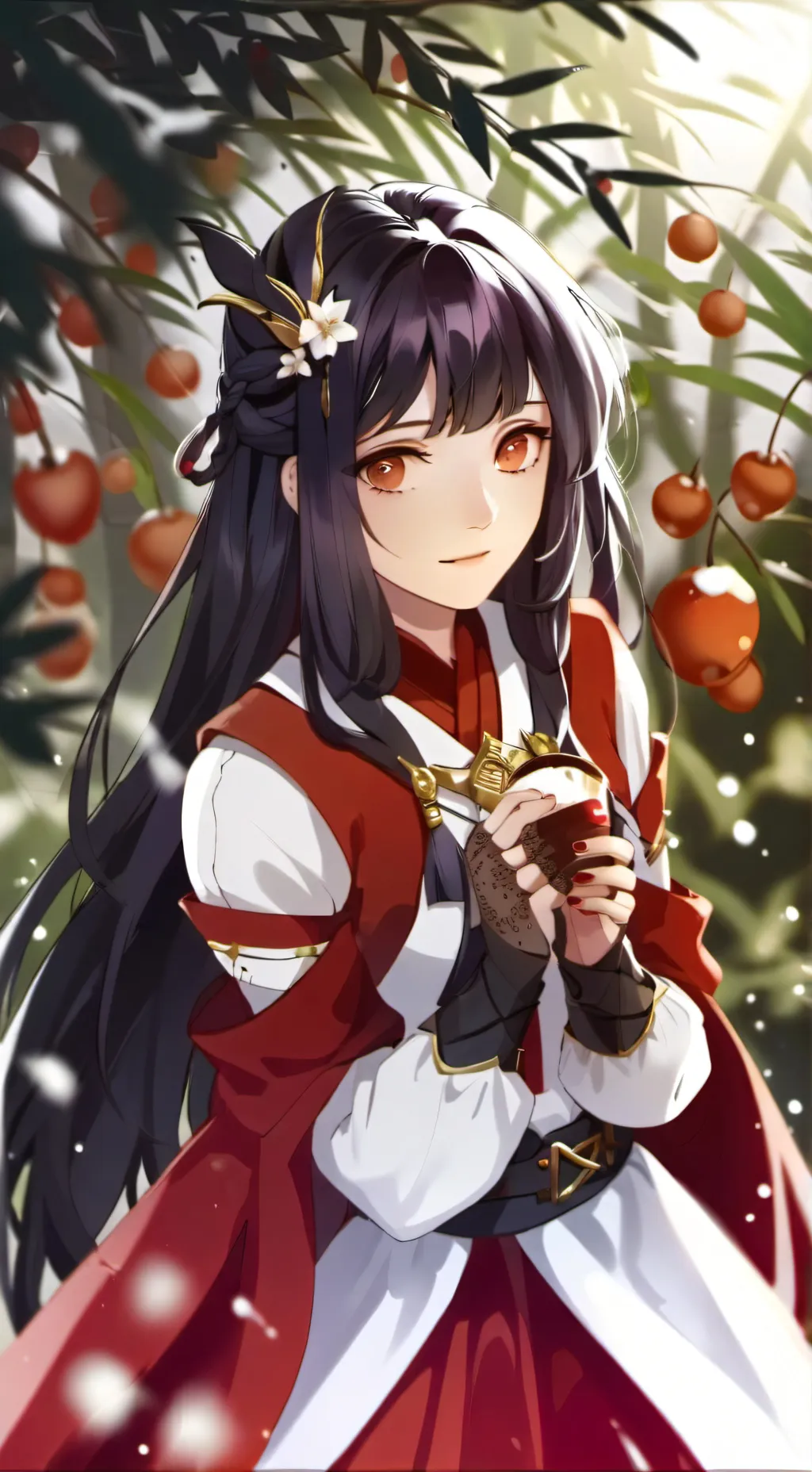 ai character: YANNNA!!! background