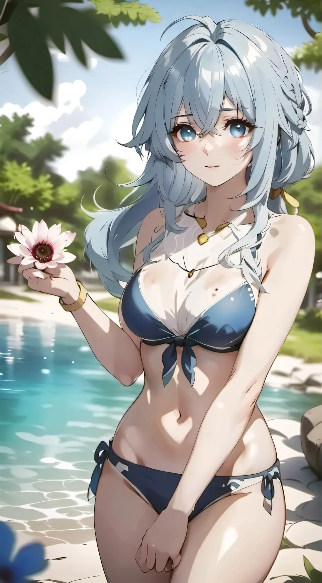 ai character: miku background