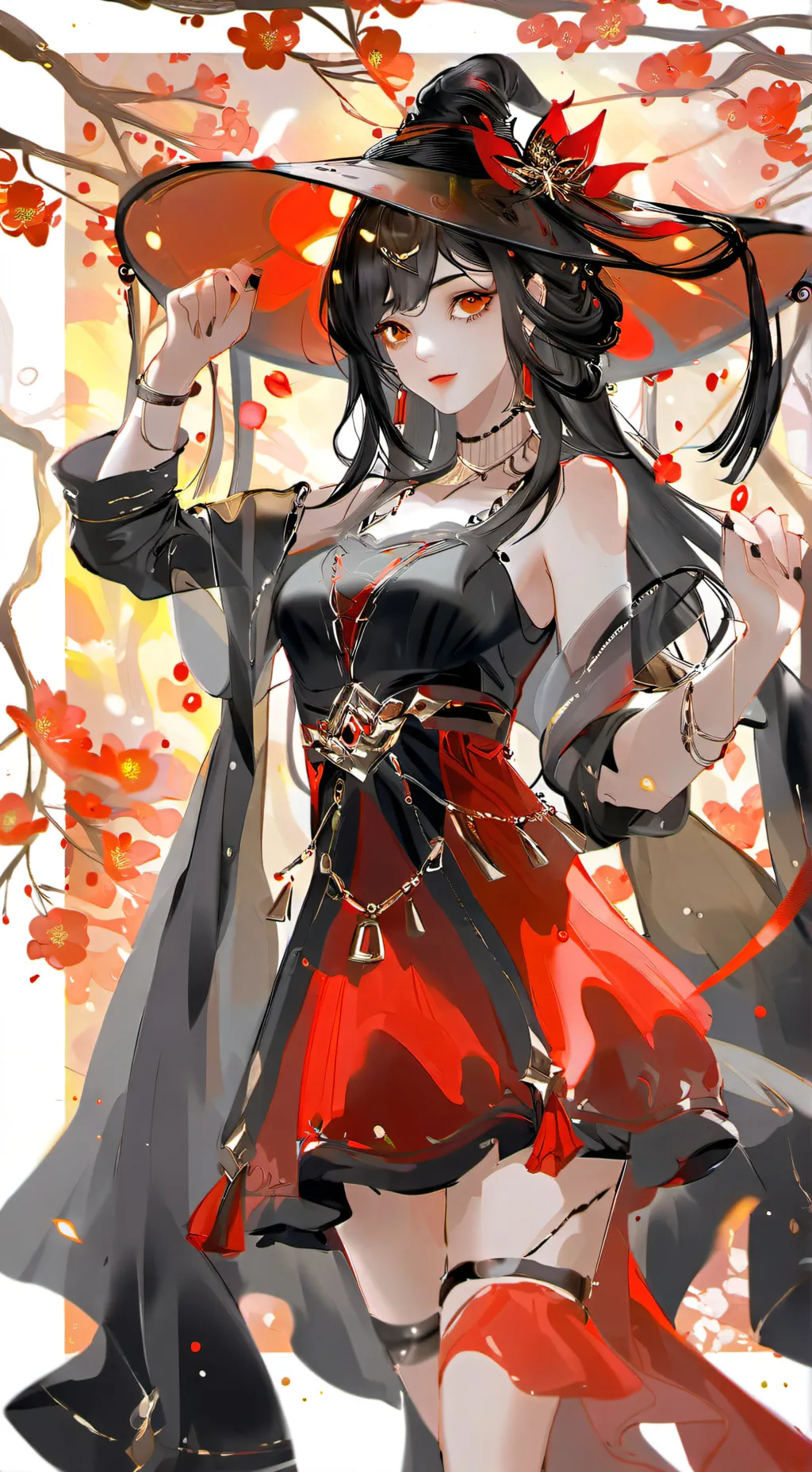 ai character: Bruja  background