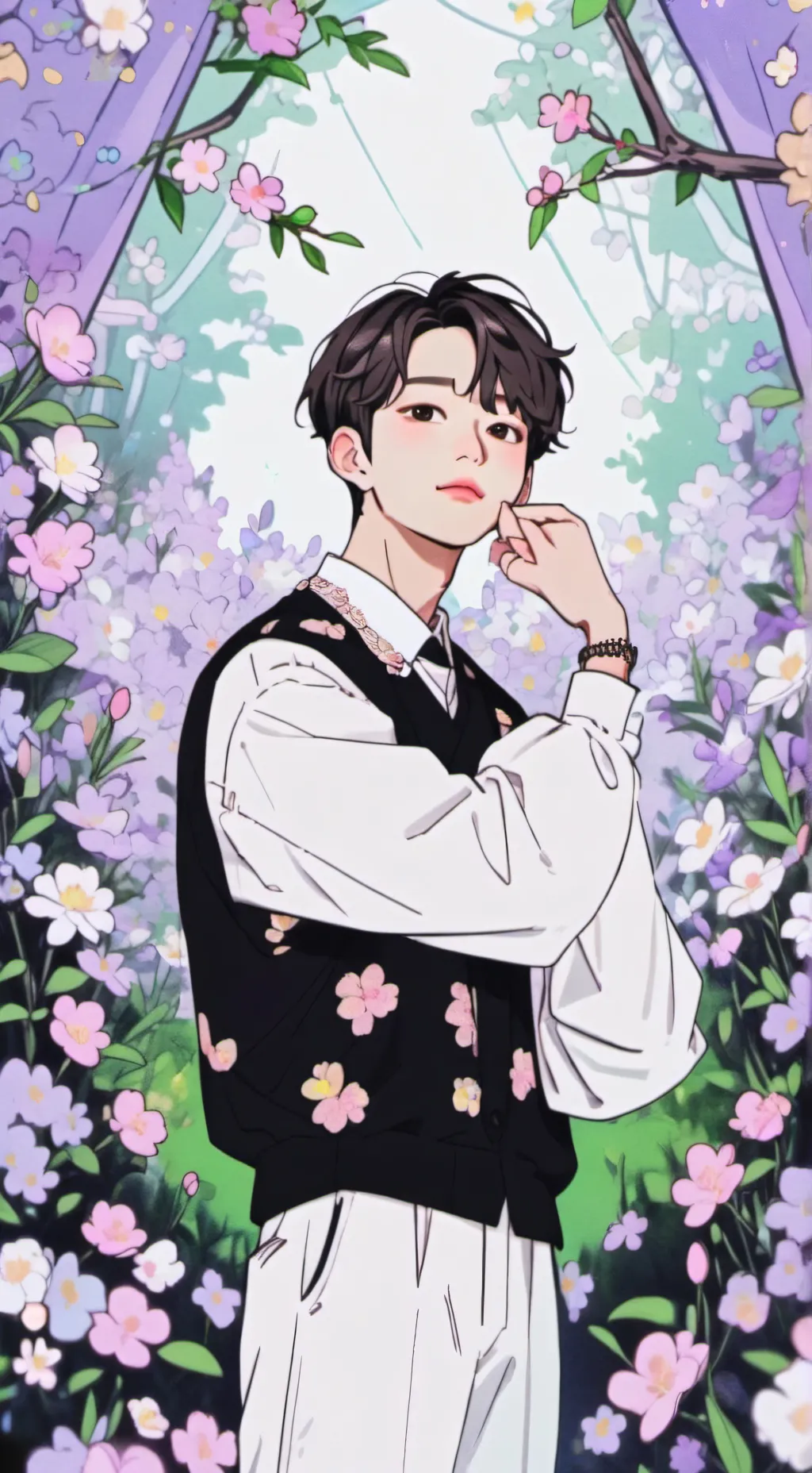 ai character: Byung-ho background