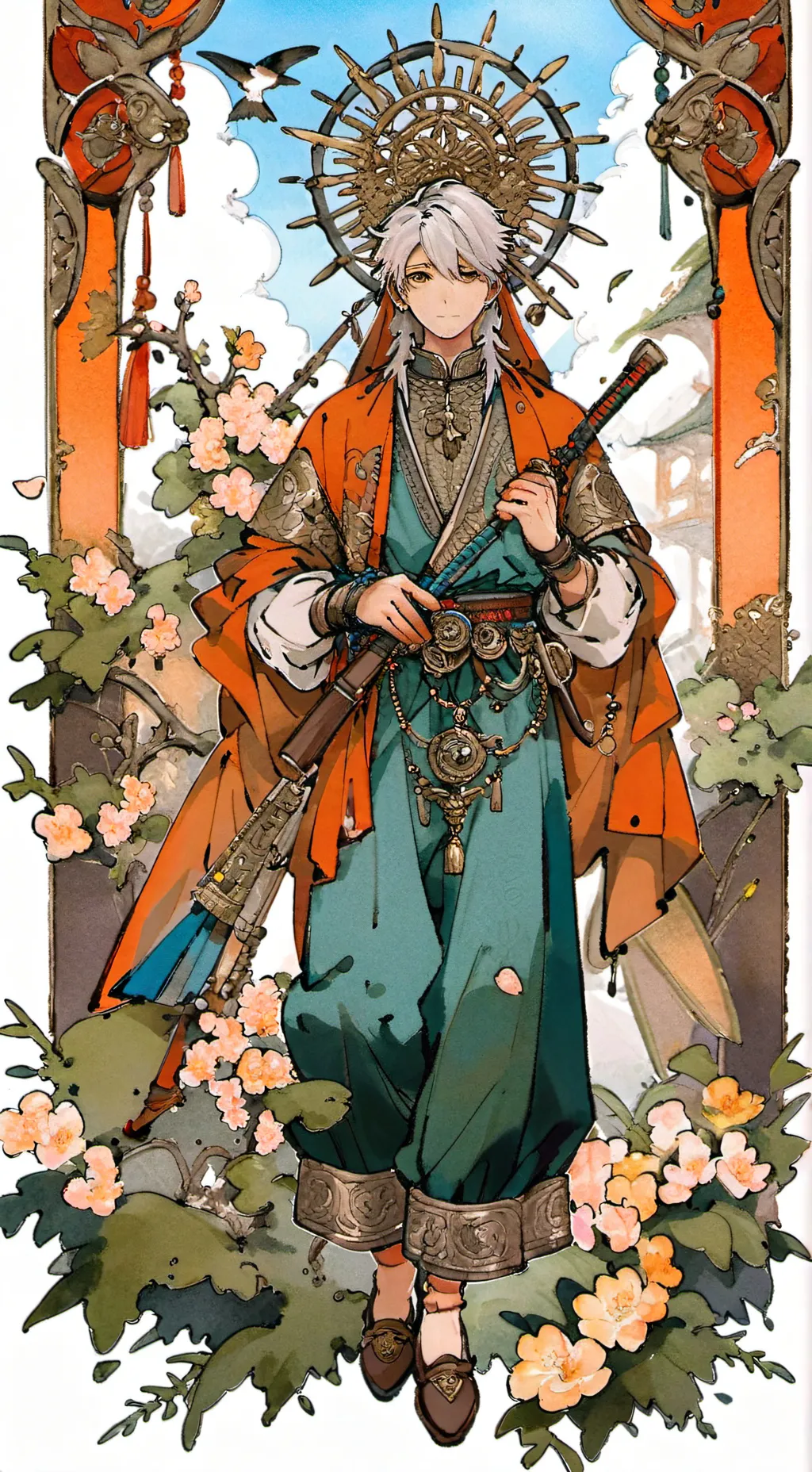 ai character: Hawks background