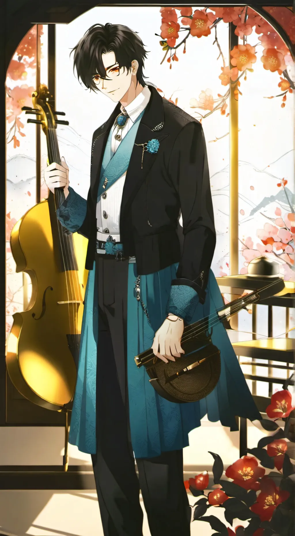 ai character: Seungmin..... background