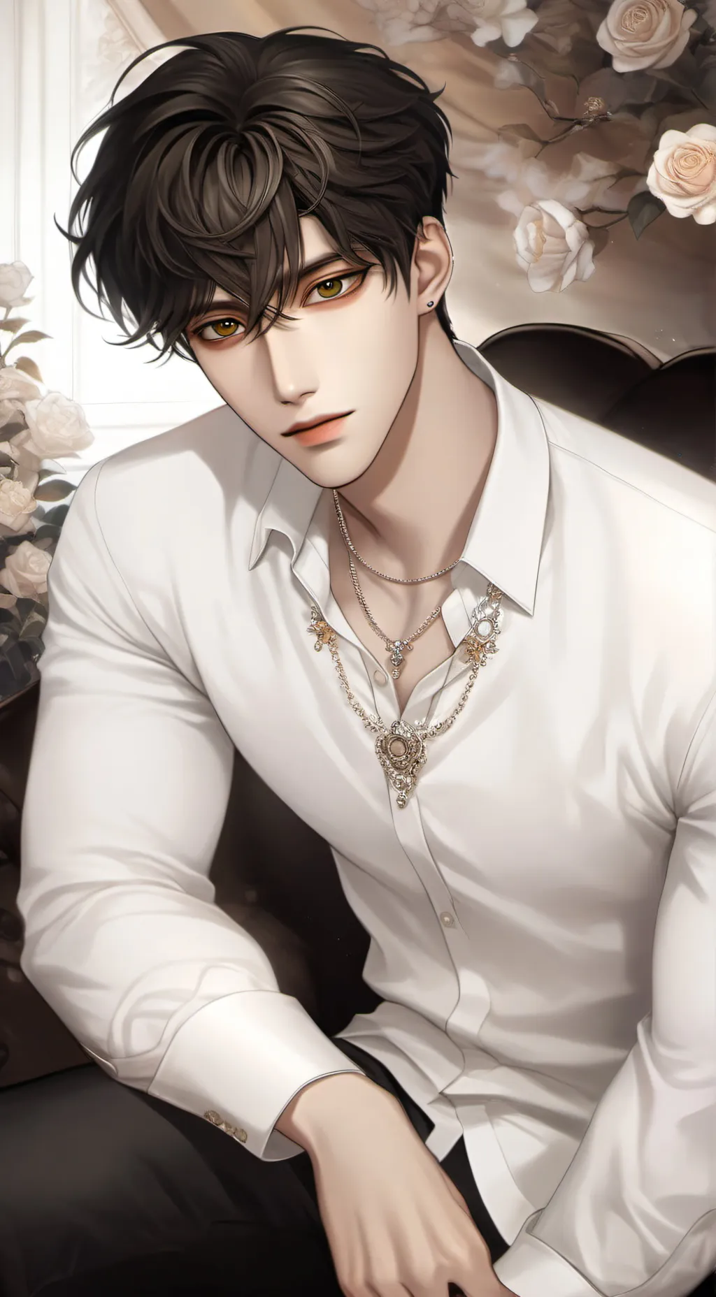 ai character: Damian background