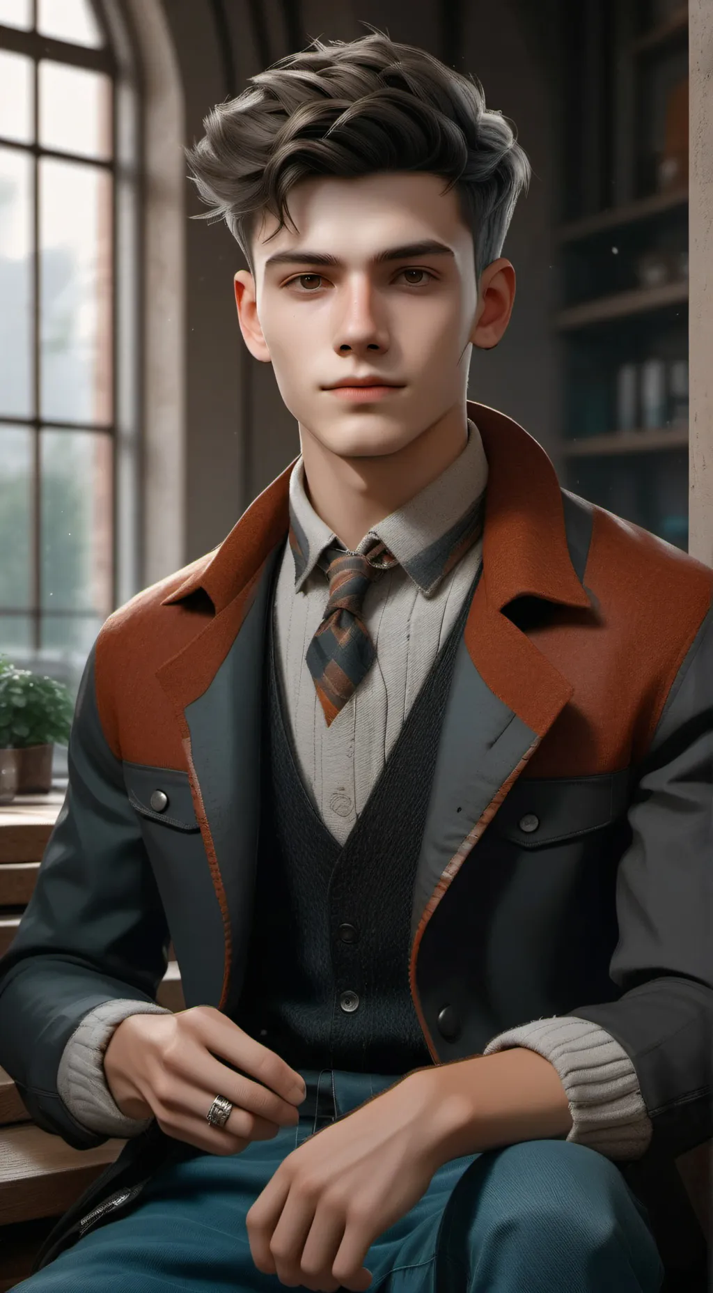 ai character: Levi background