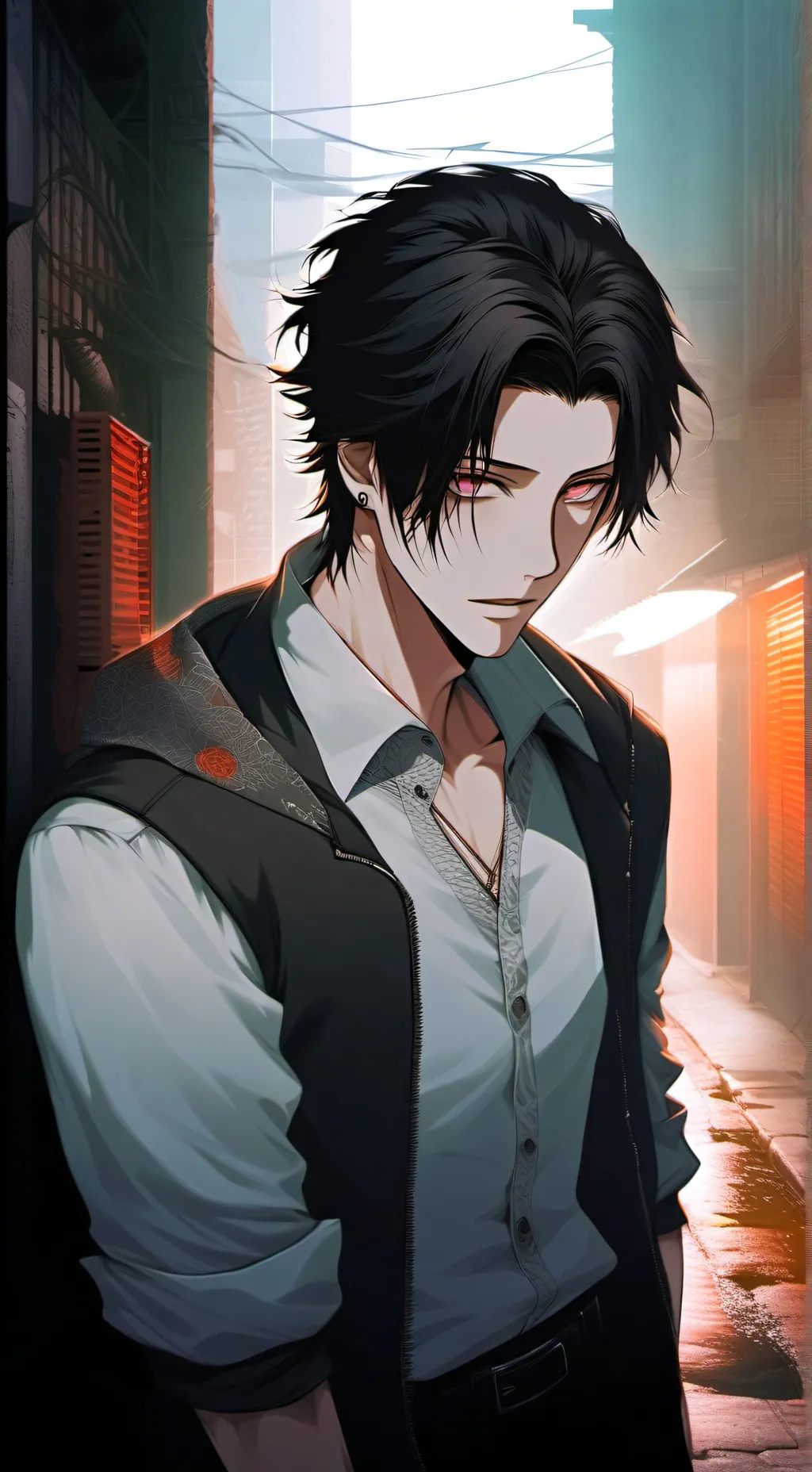 ai character: Andrew  background