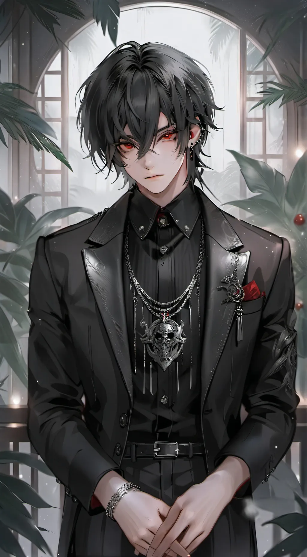 ai character: zion background