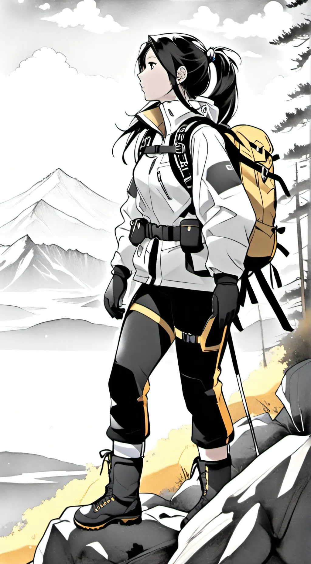 ai character: Amanda background