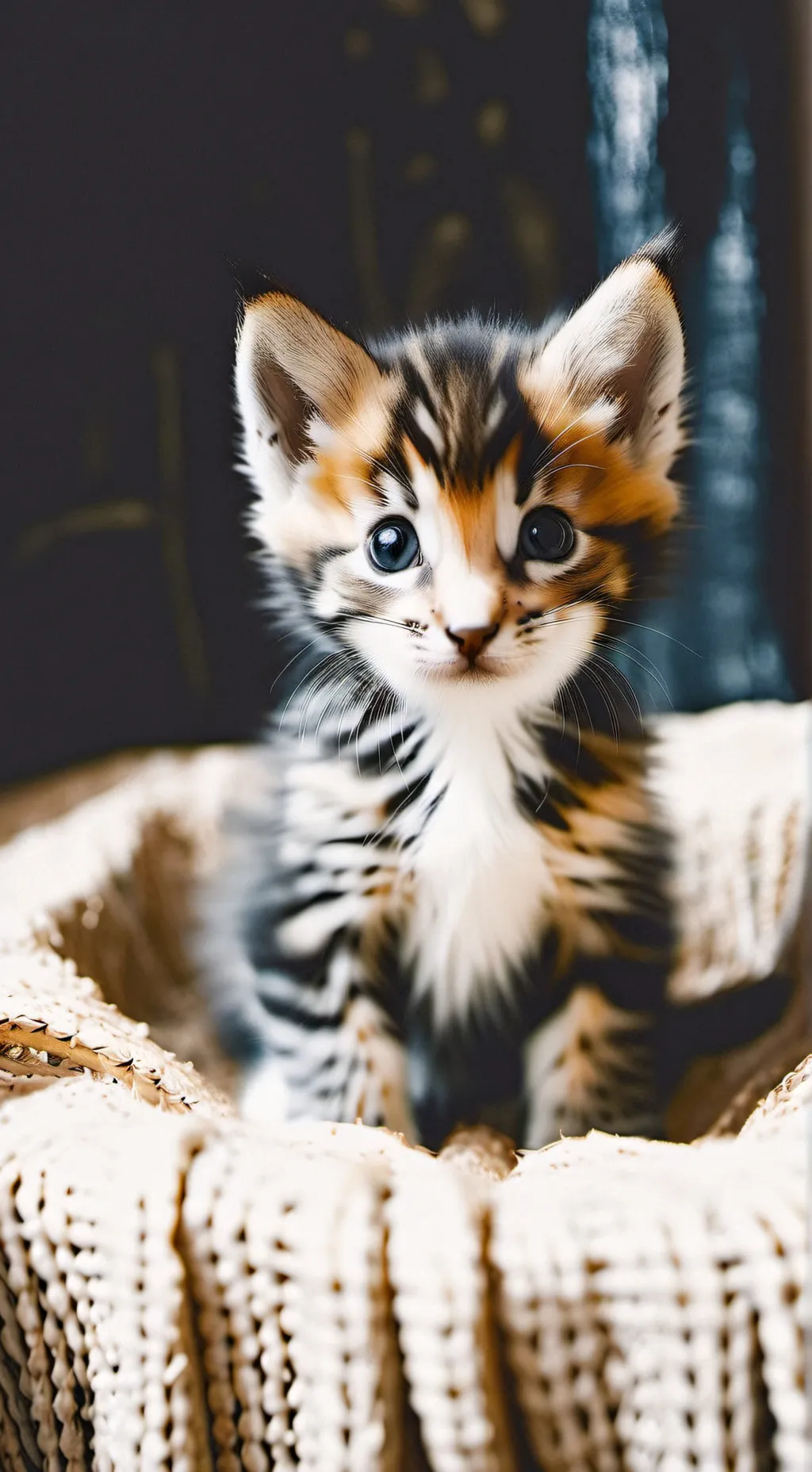 ai character: silly cat background