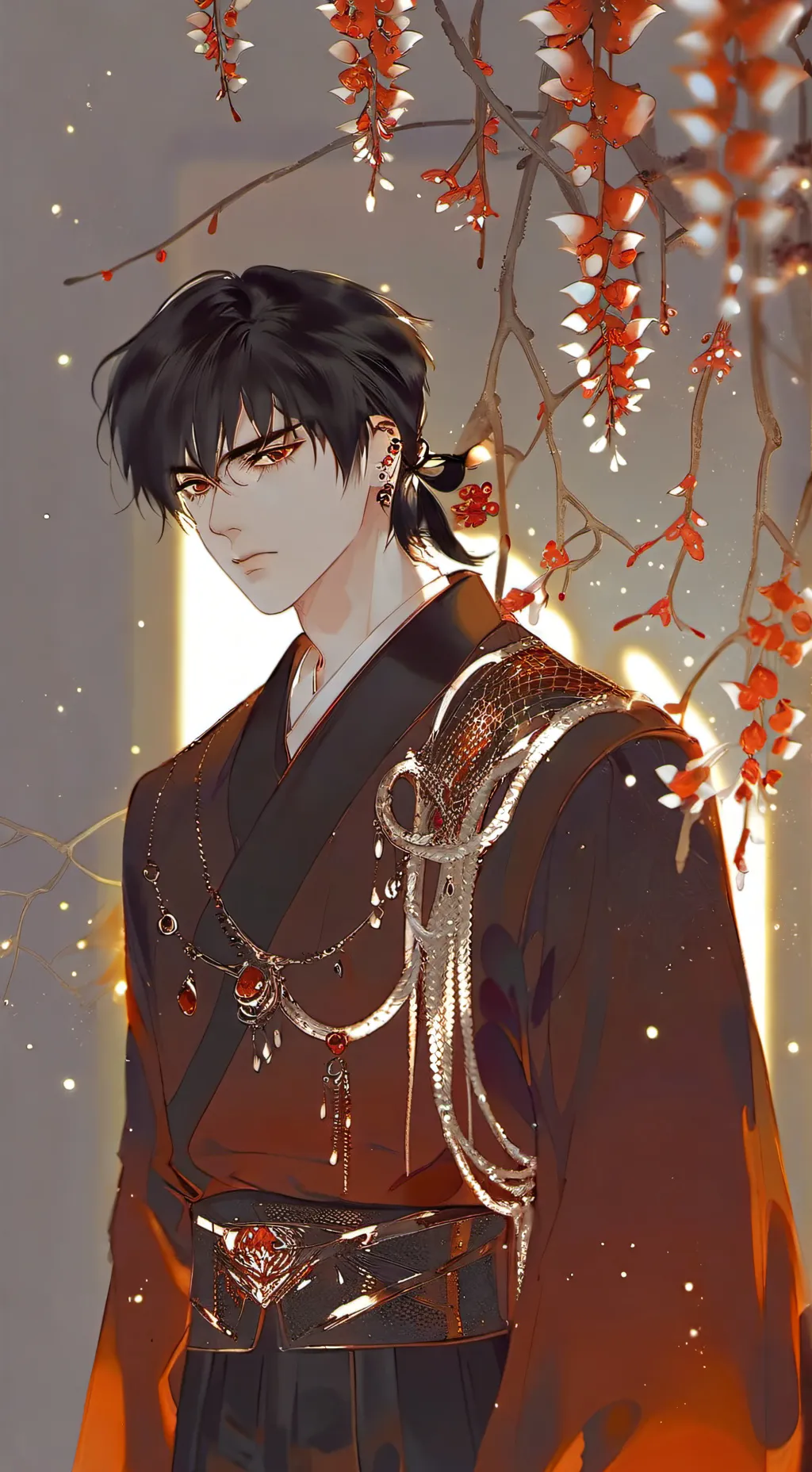 ai character: Mm🎄🎅 background