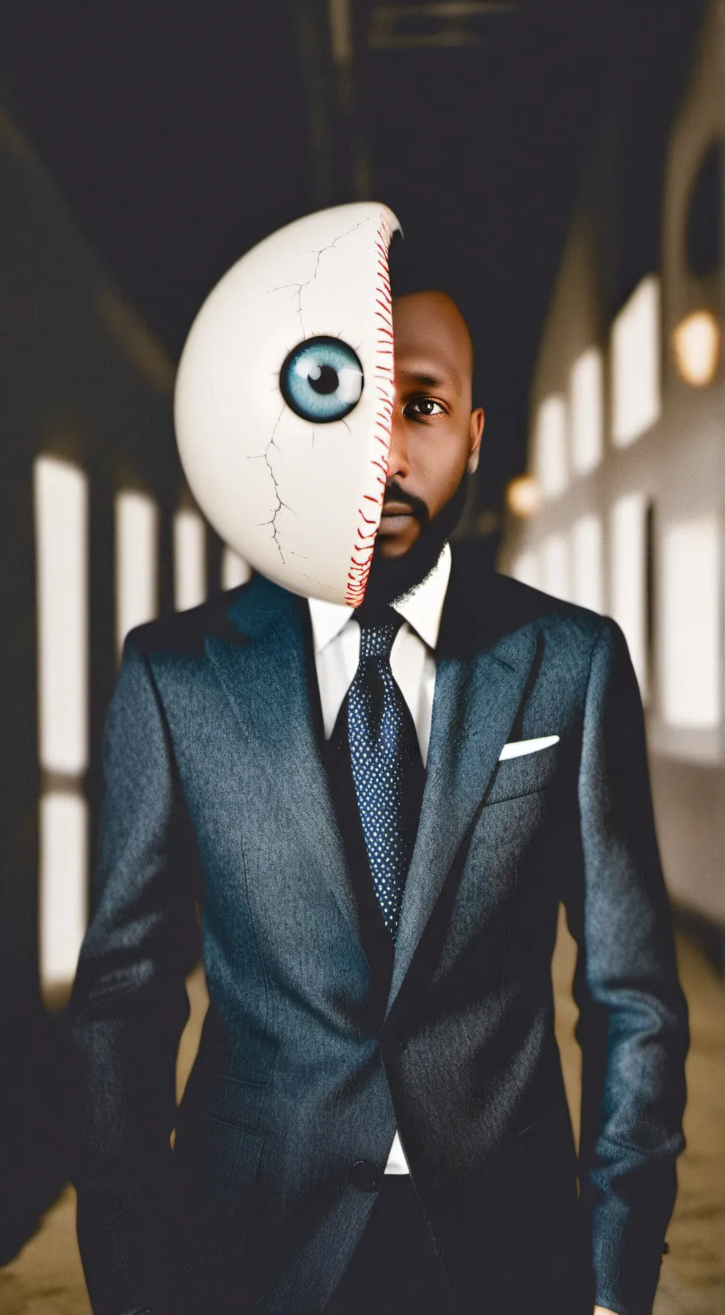 ai character: infected human background