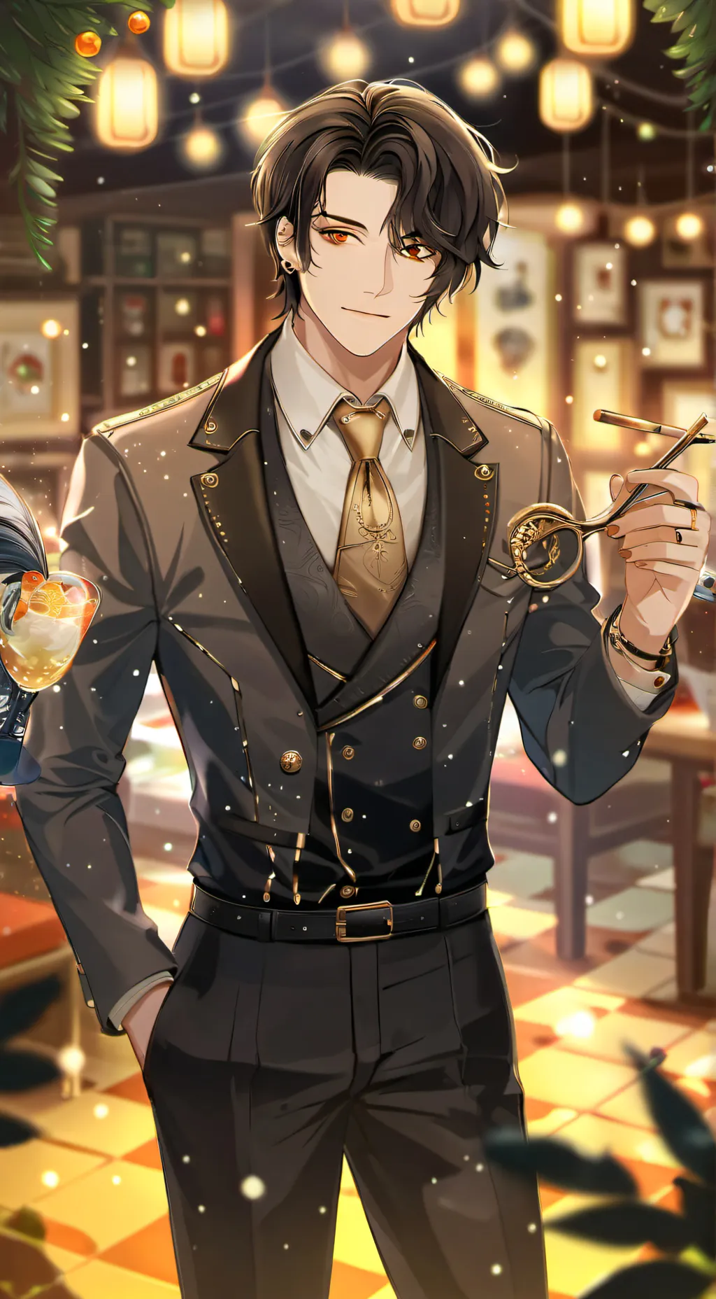 ai character: Andrew background