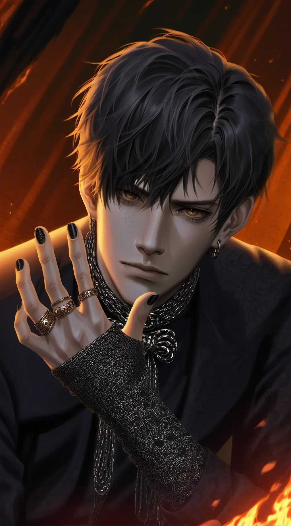 ai character: edger background