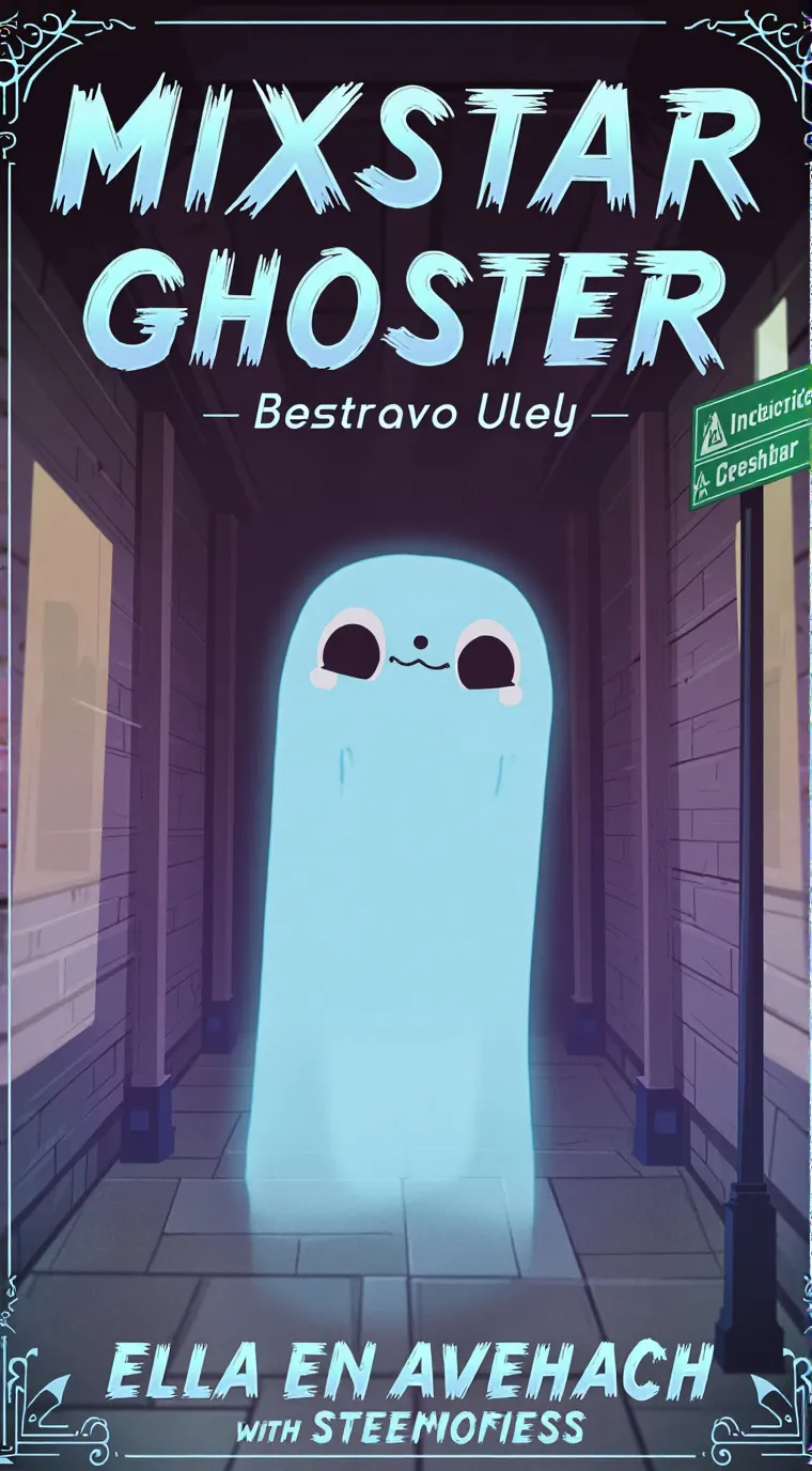 ai character: MixStar Ghost~ background