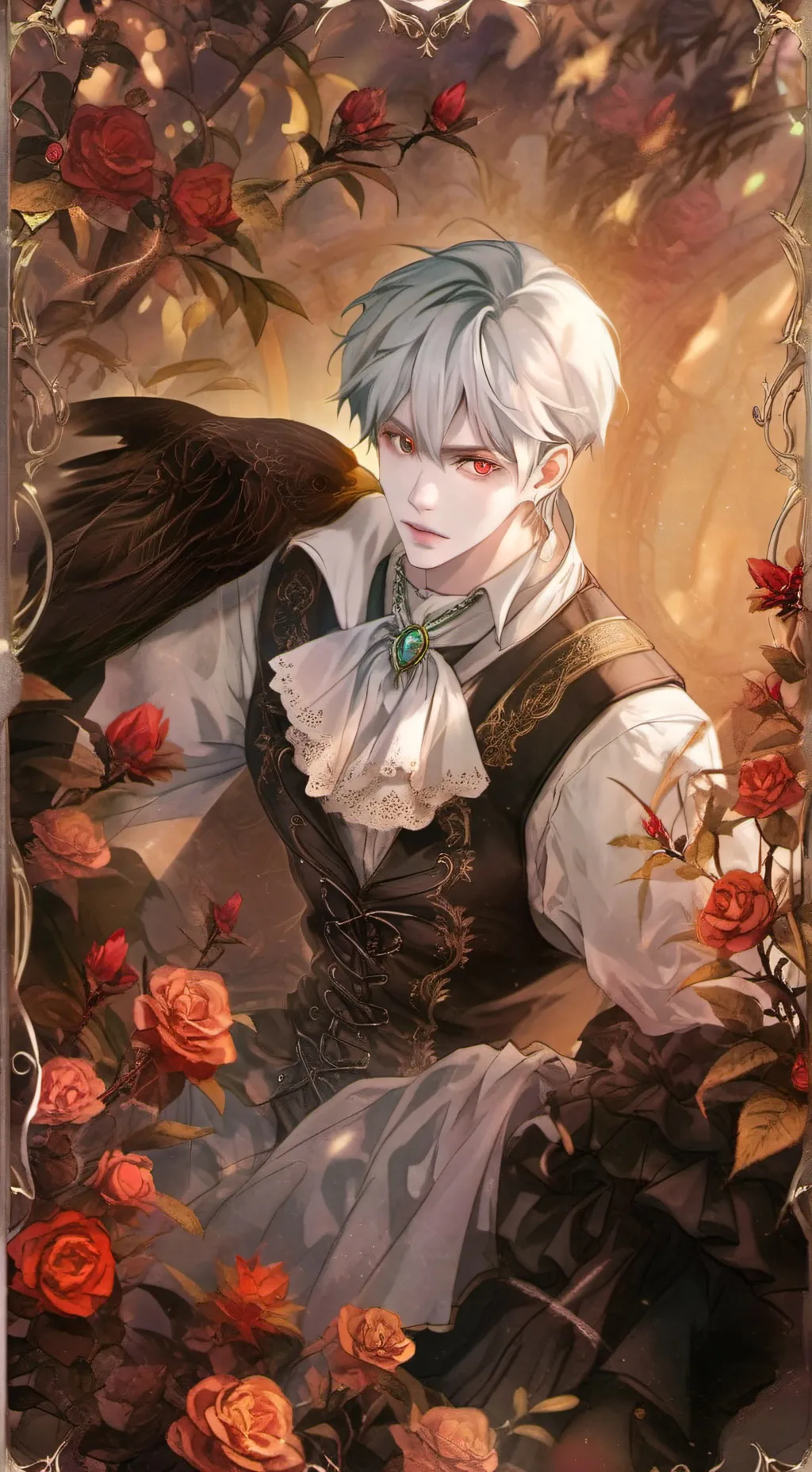 ai character: Теодор  background