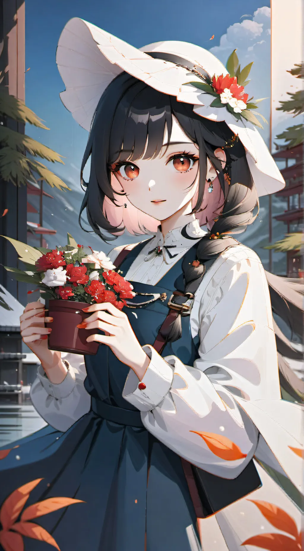 ai character: Mha loves you background