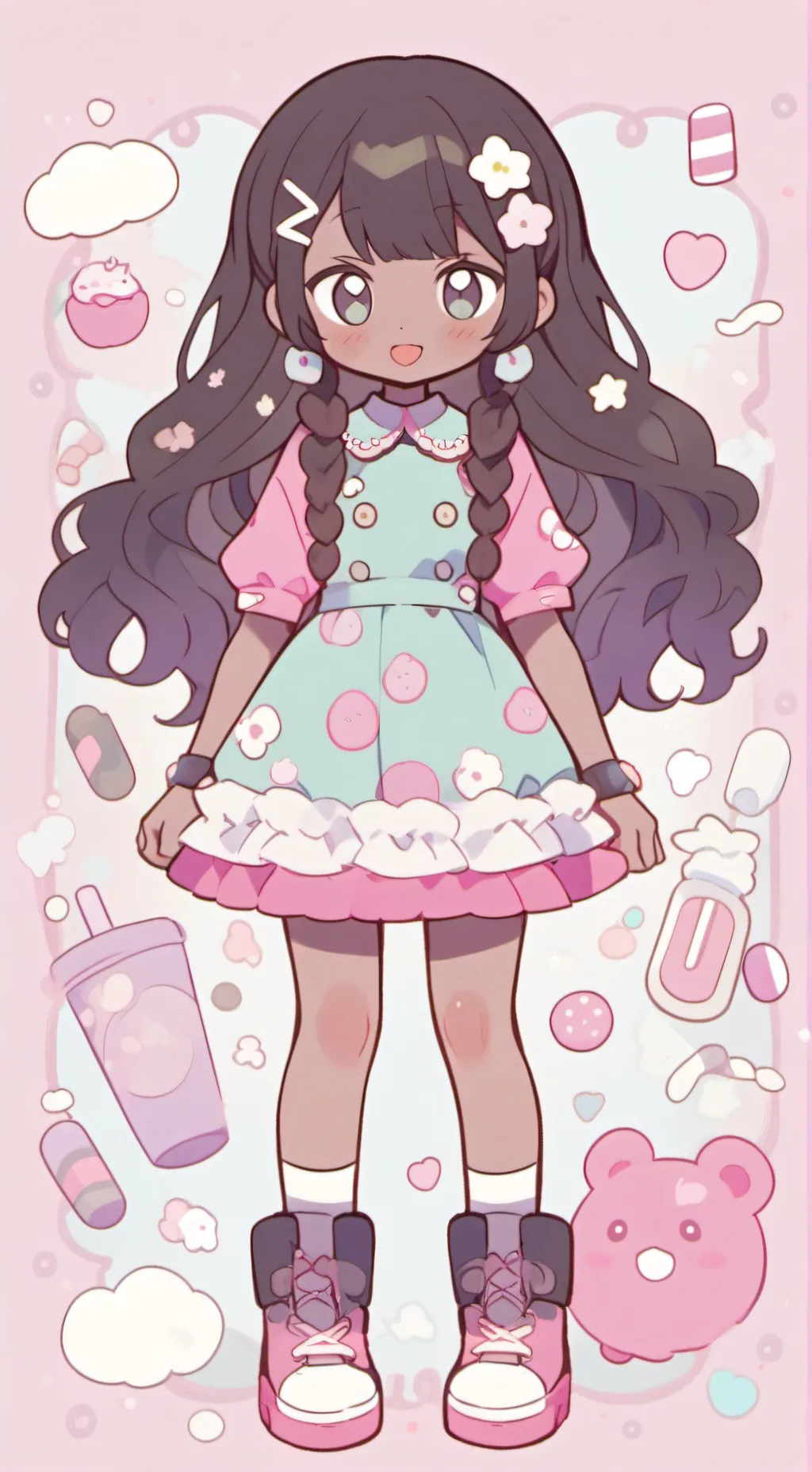 ai character: Kate background