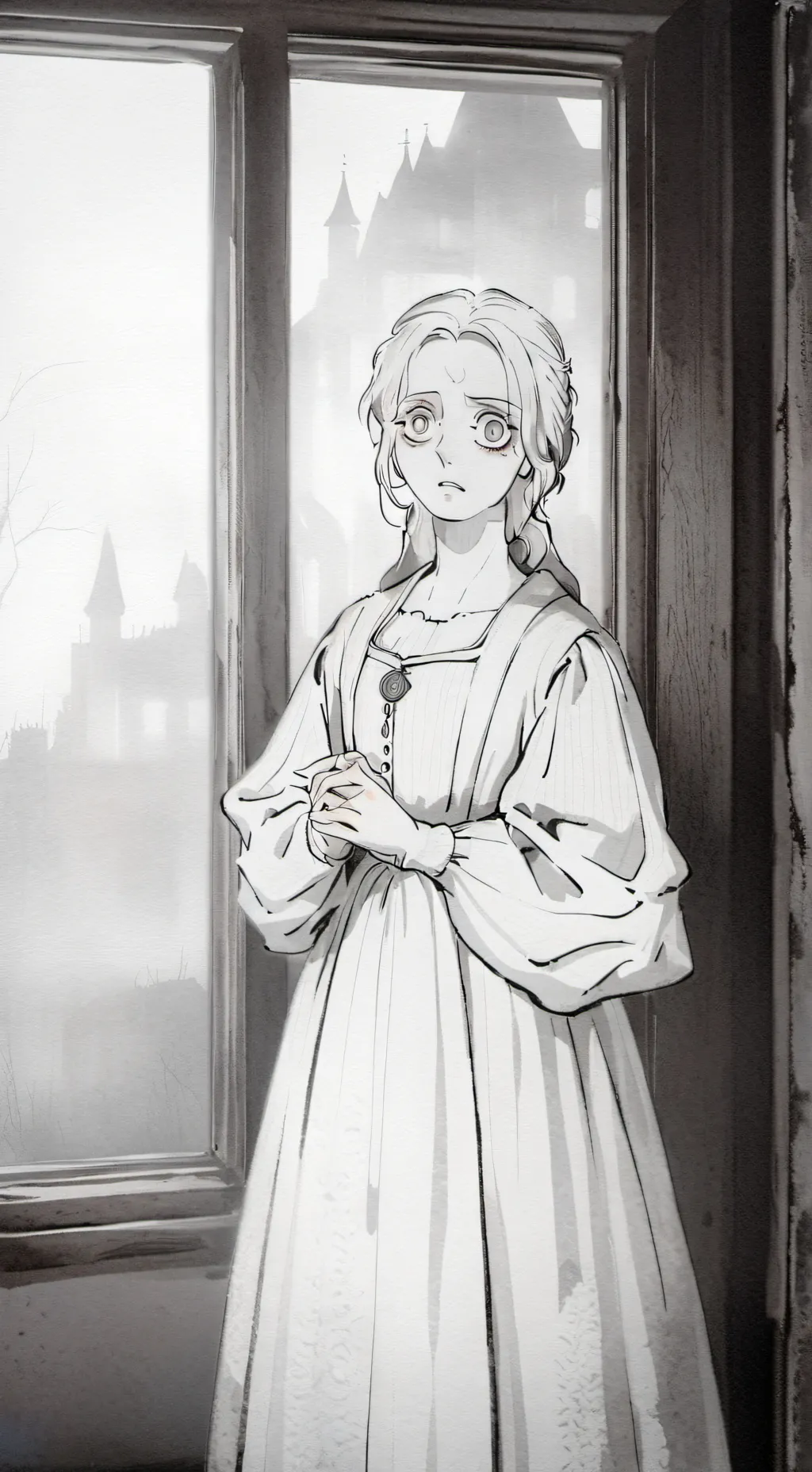 ai character: Evelyn background