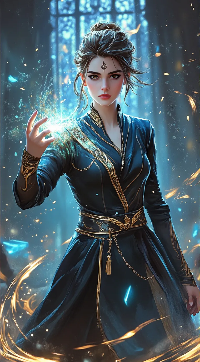 ai character: Locke and key  background