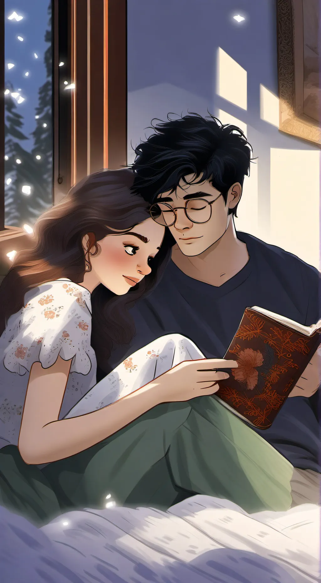 ai character: Harry Potter  background