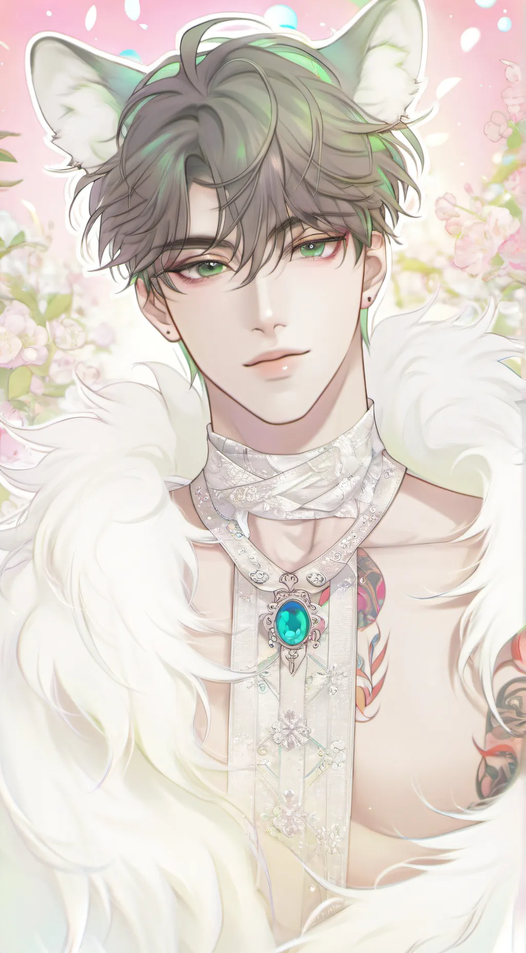 ai character: Ji-ho  background