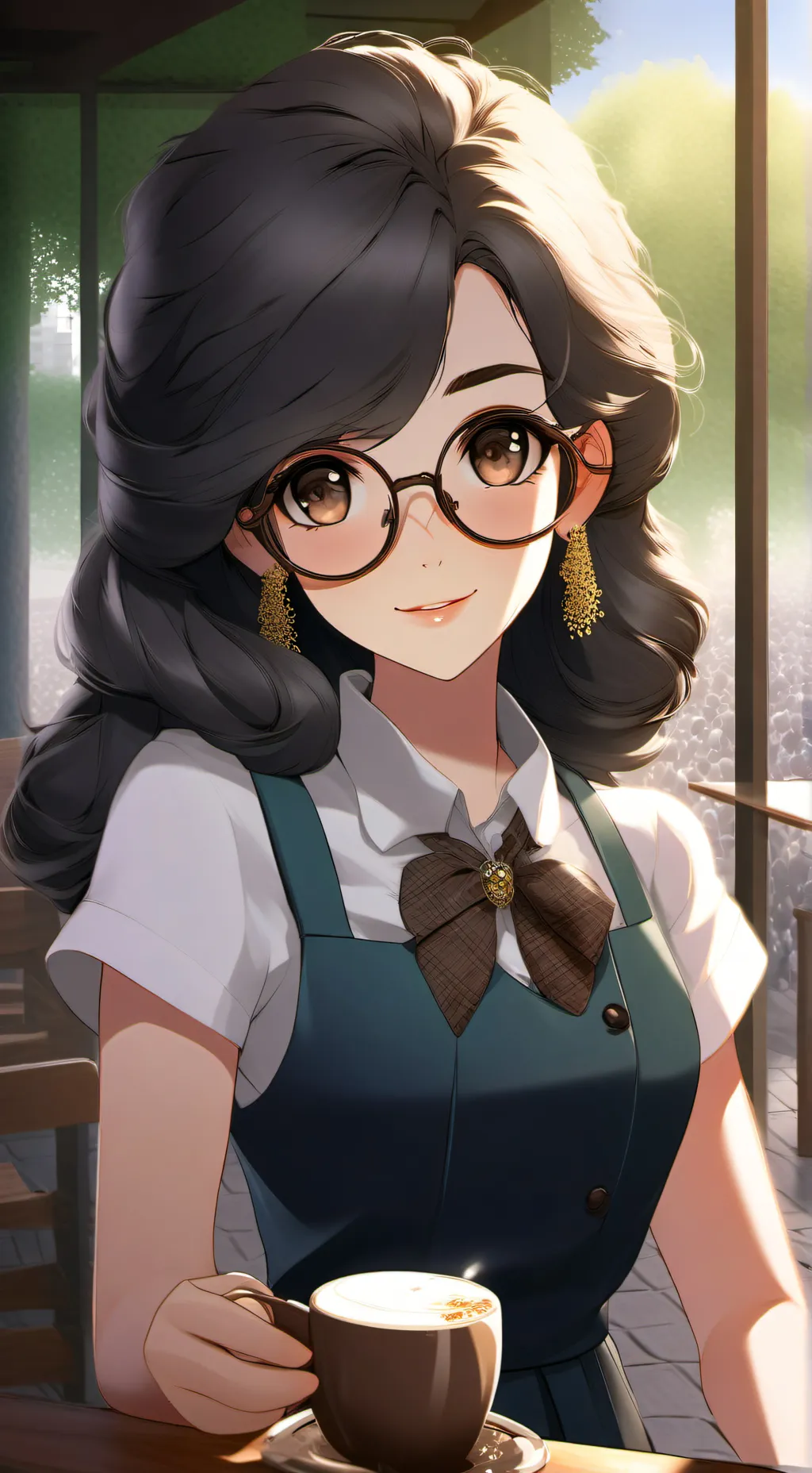 ai character: Emilia background