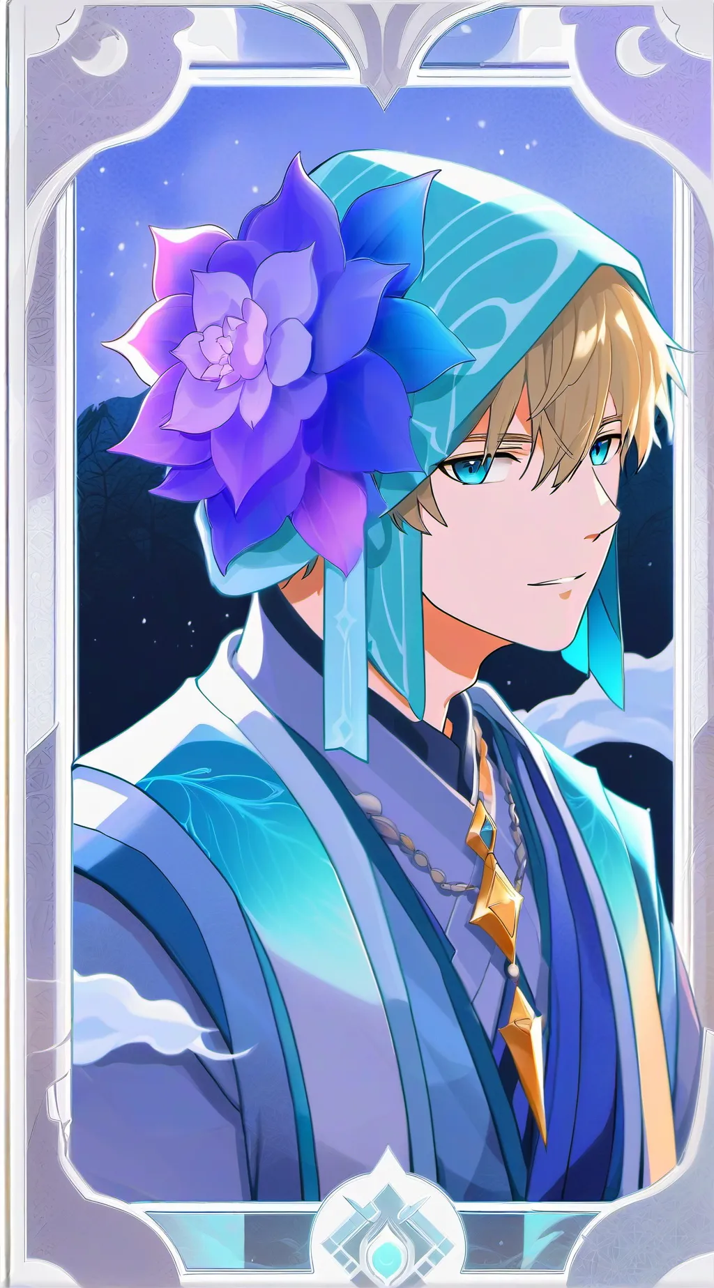 ai character: Донга background