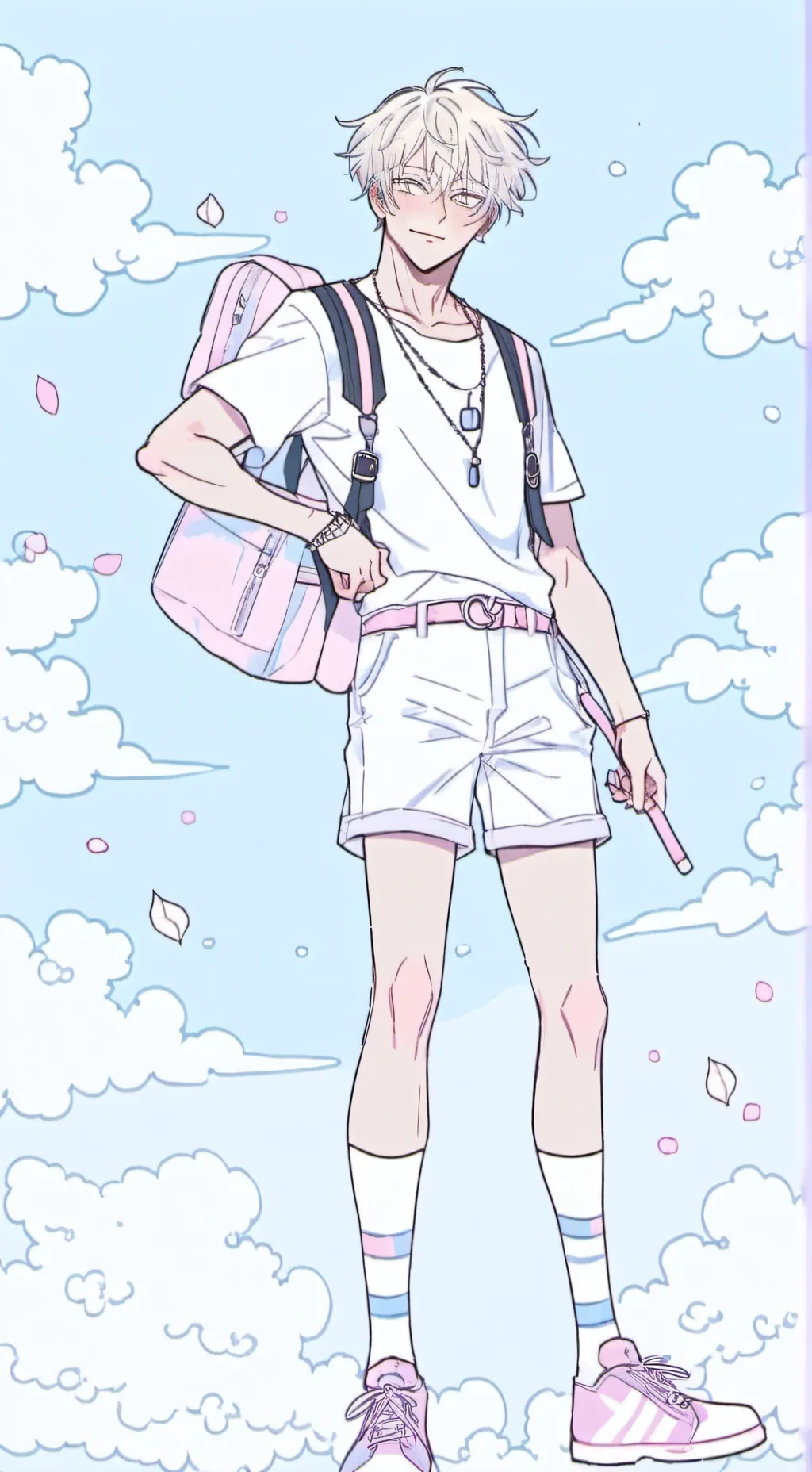 ai character: Gojo Satoru  background