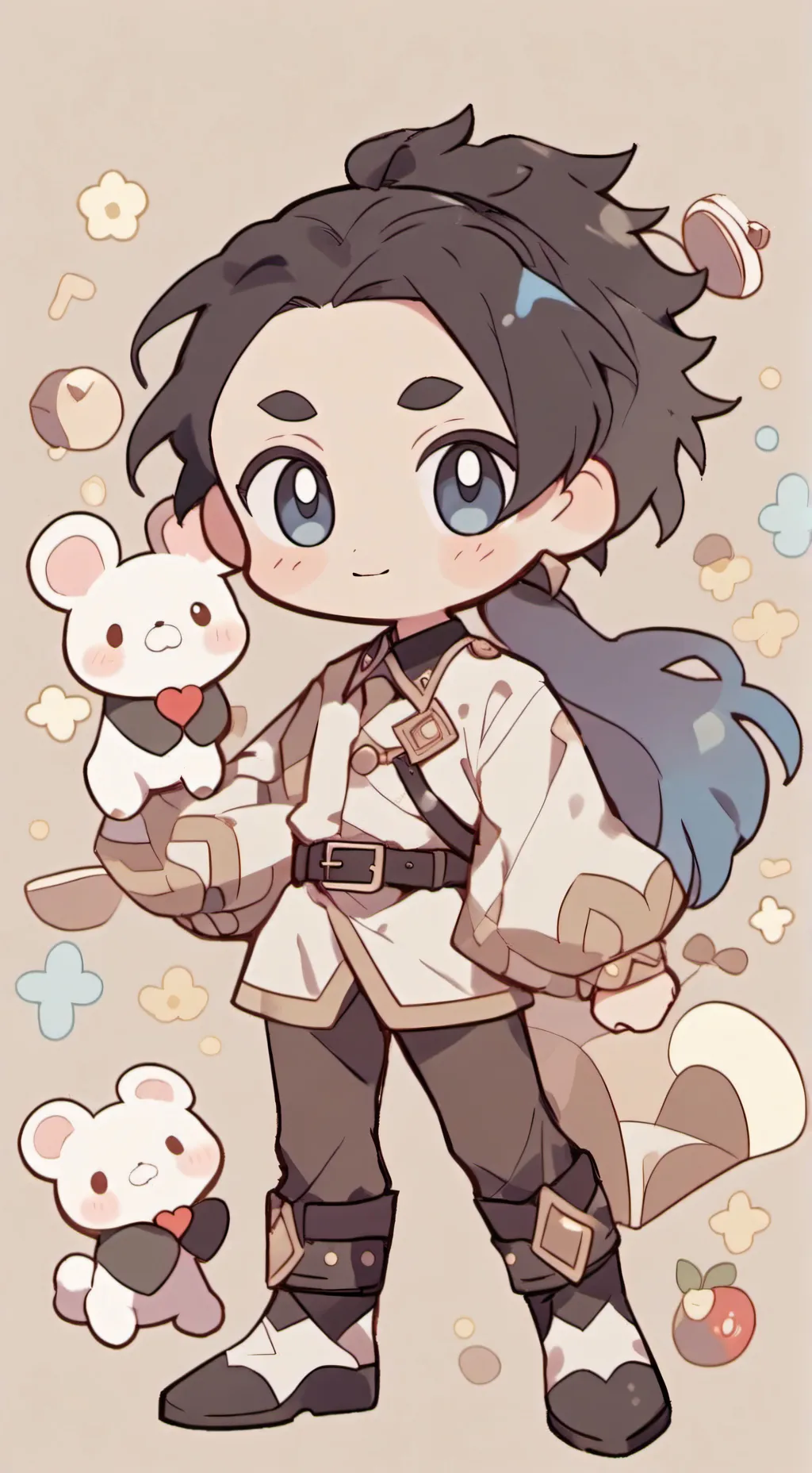 ai character: kie background